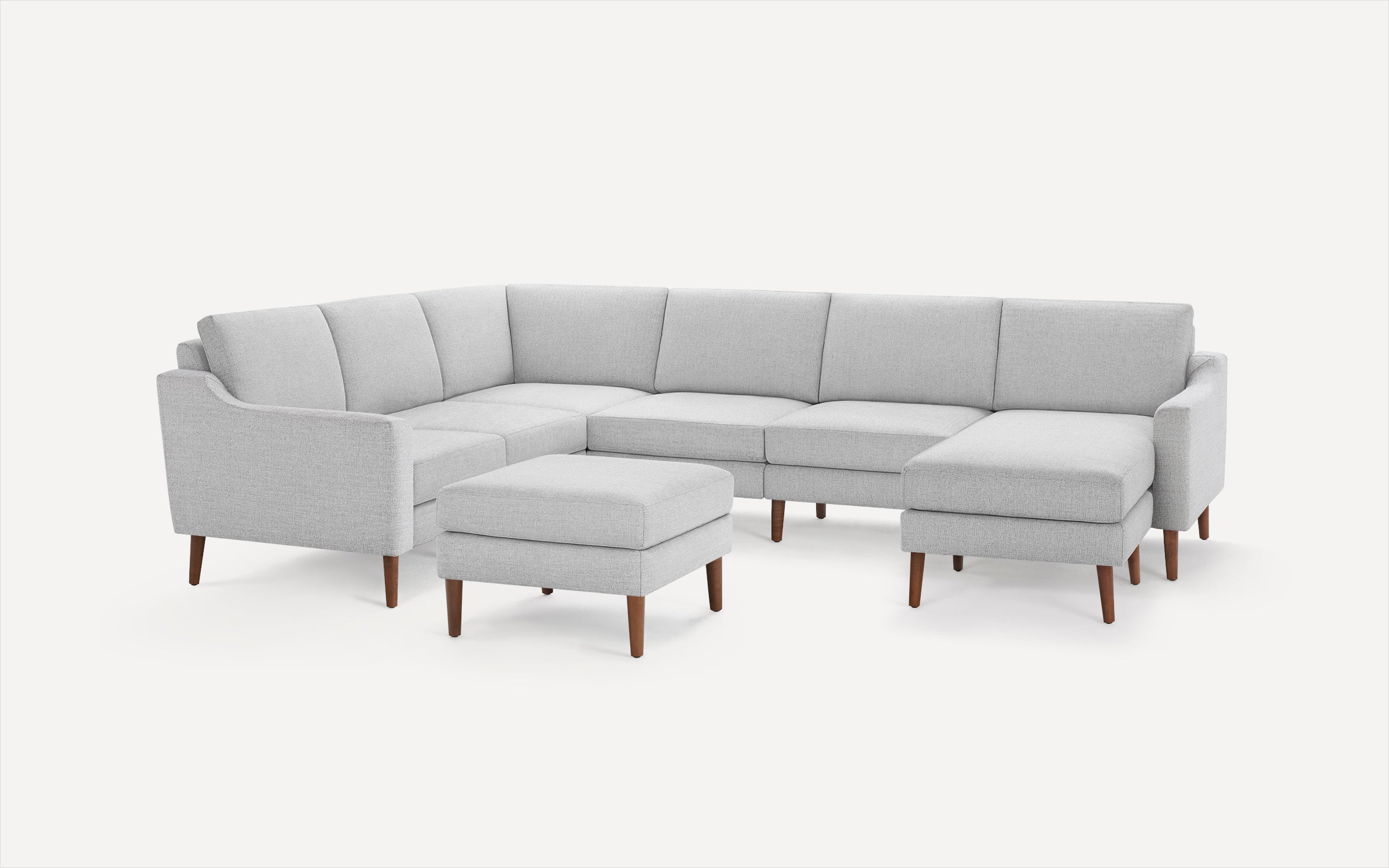 Nomad 6-Seat Corner Sectional with Chaise and Ottoman