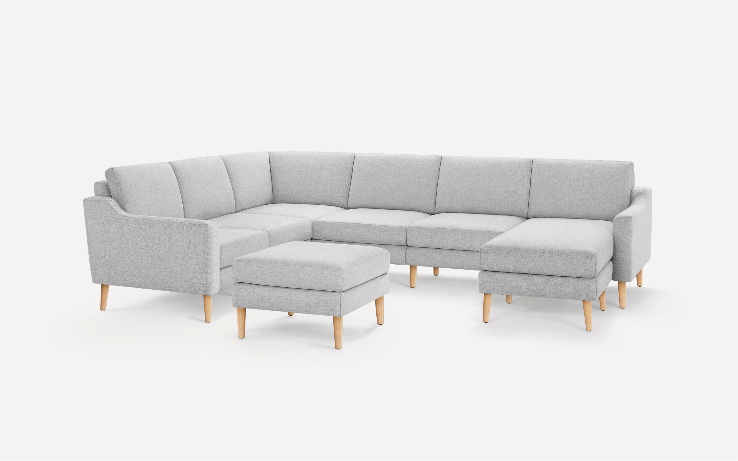 Nomad 6-Seat Corner Sectional with Chaise and Ottoman