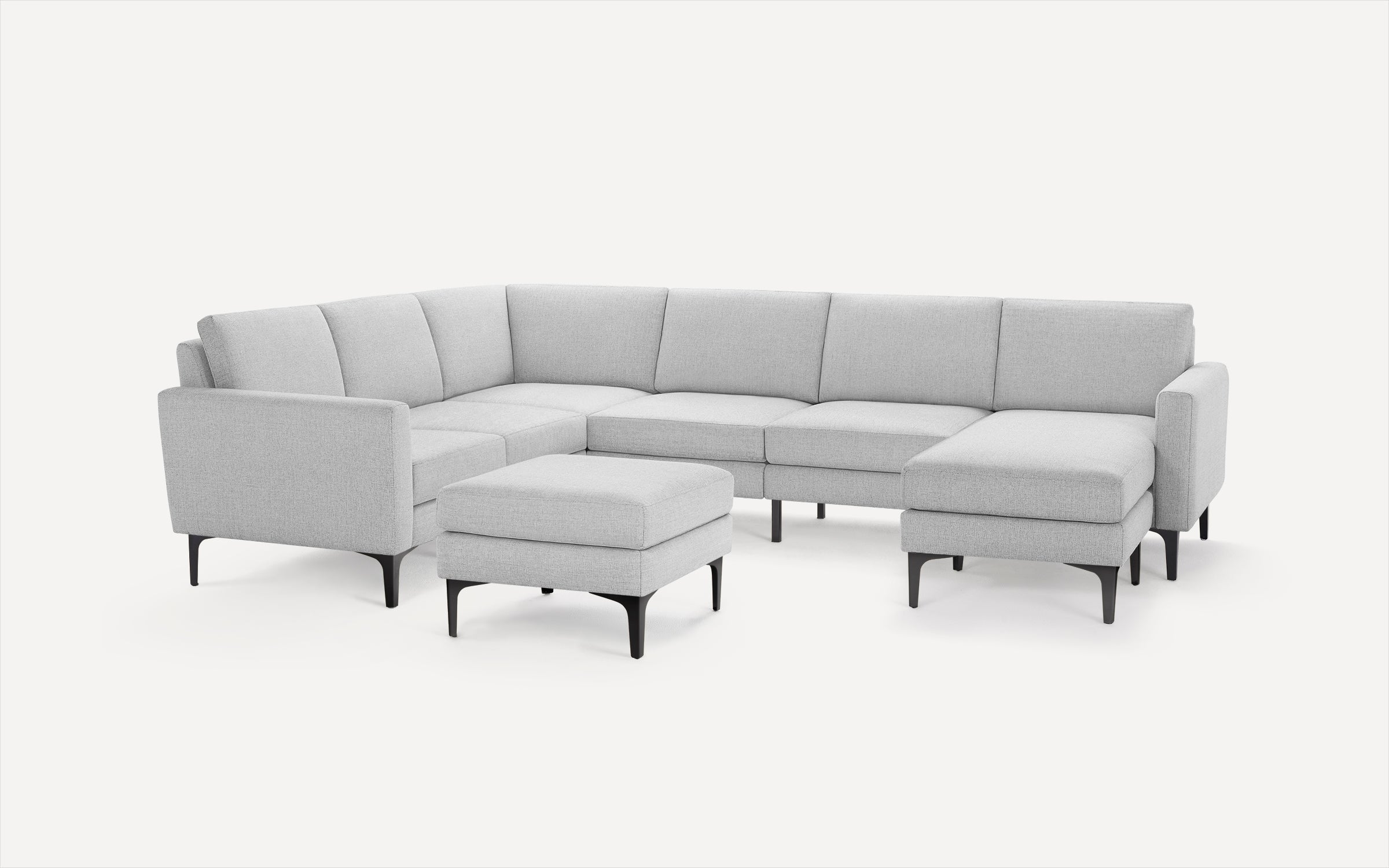 Nomad 6-Seat Corner Sectional with Chaise and Ottoman