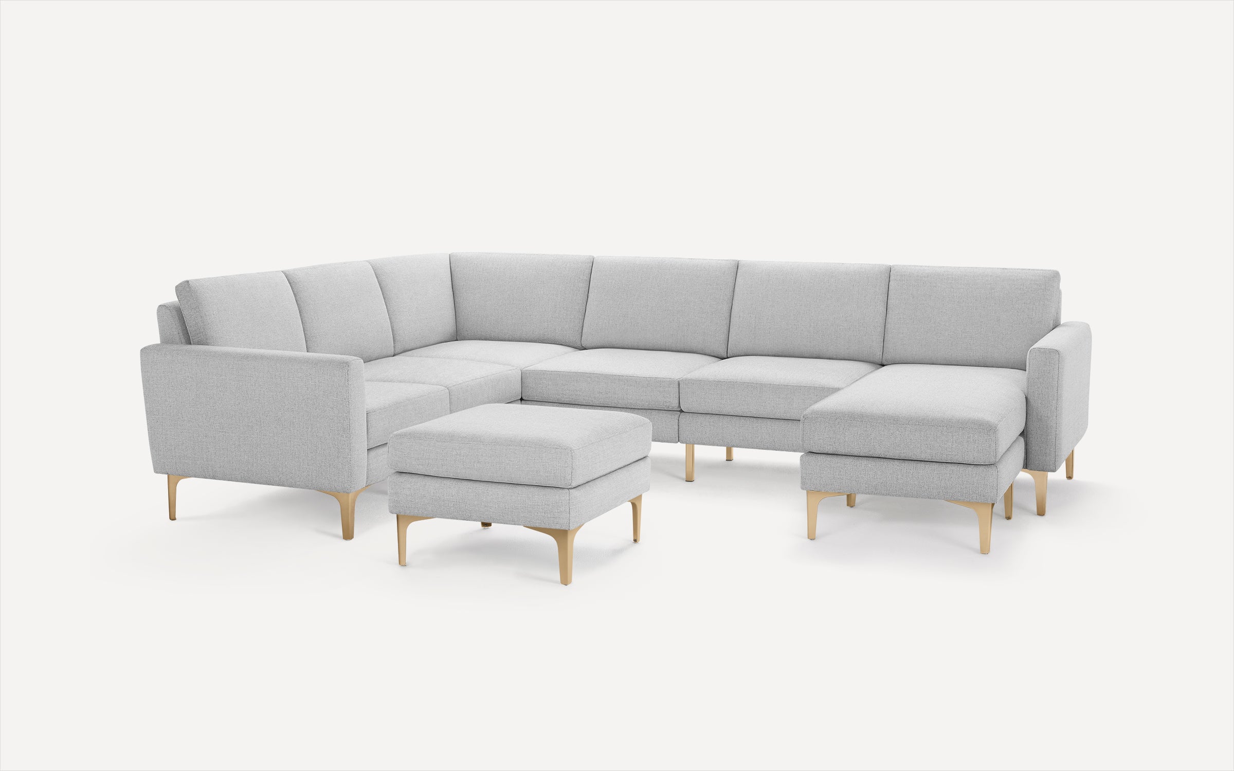 Nomad 6-Seat Corner Sectional with Chaise and Ottoman