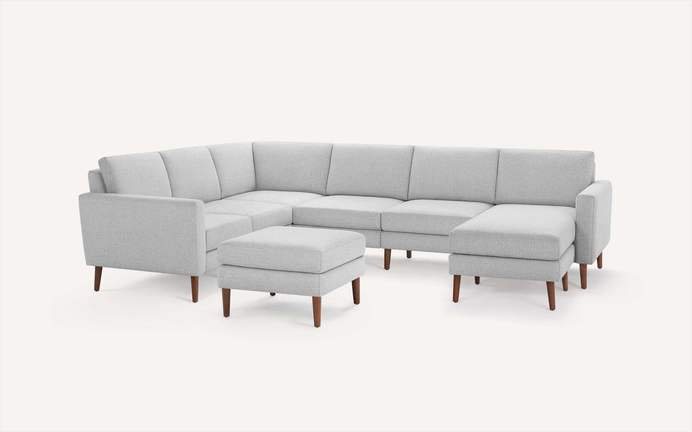 Nomad 6-Seat Corner Sectional with Chaise and Ottoman