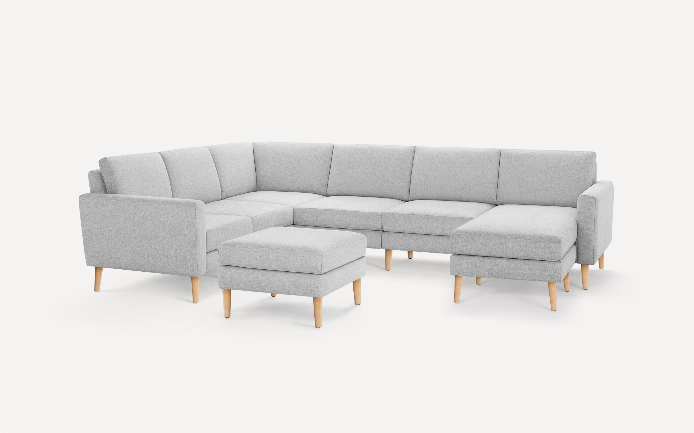 Nomad 6-Seat Corner Sectional with Chaise and Ottoman