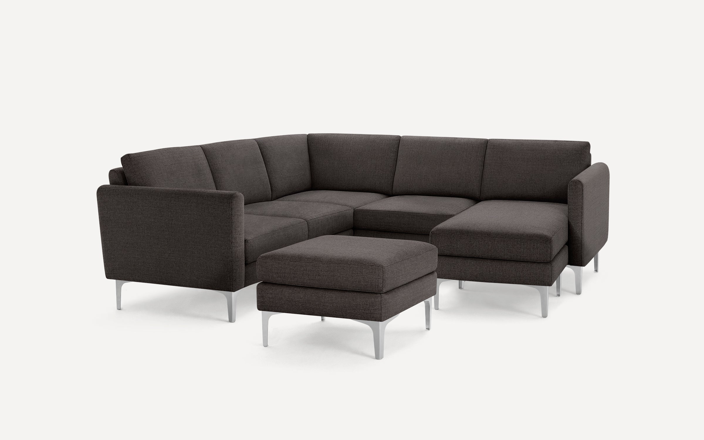 Nomad 5-Seat Corner Sectional with Chaise and Ottoman