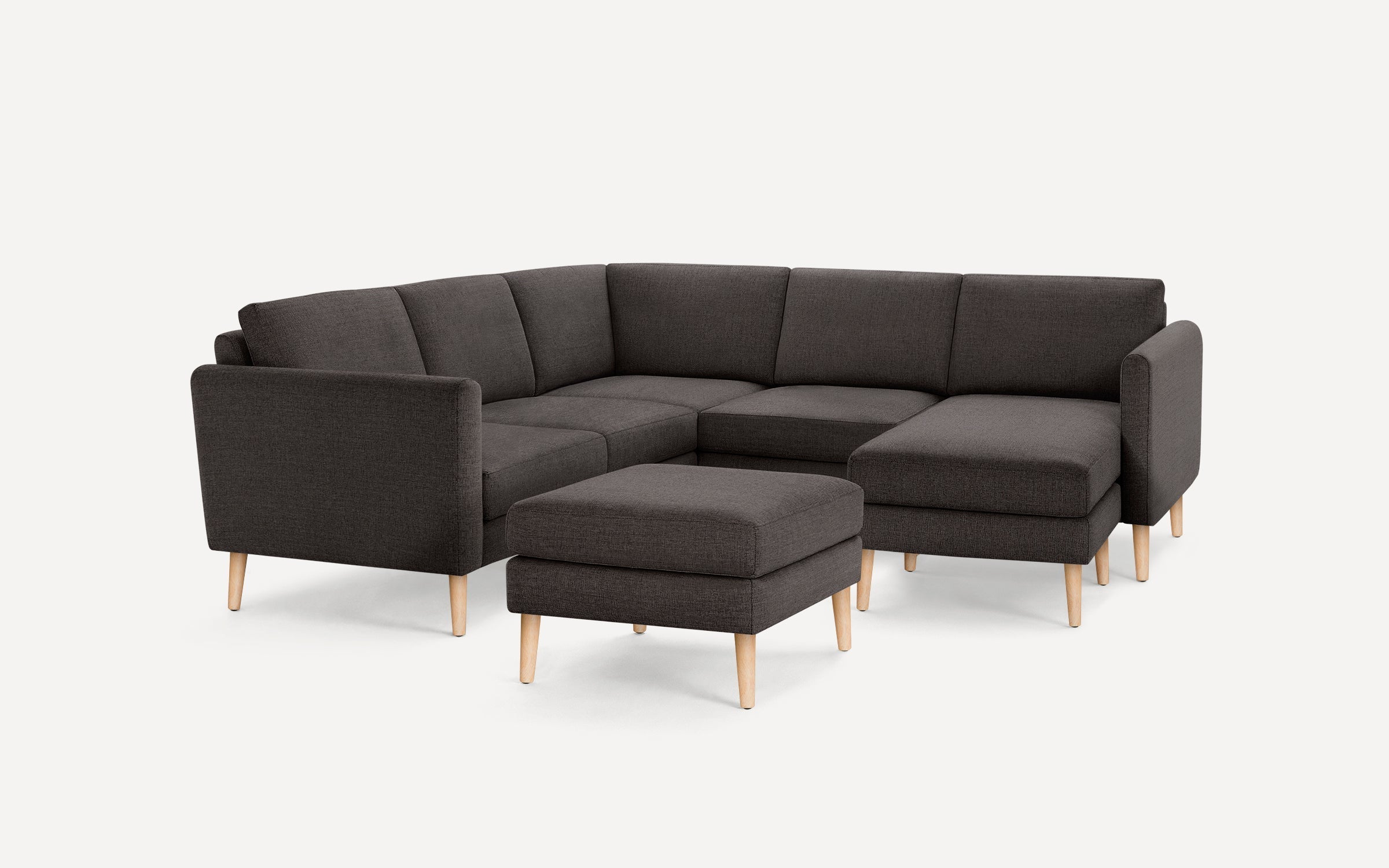 Nomad 5-Seat Corner Sectional with Chaise and Ottoman