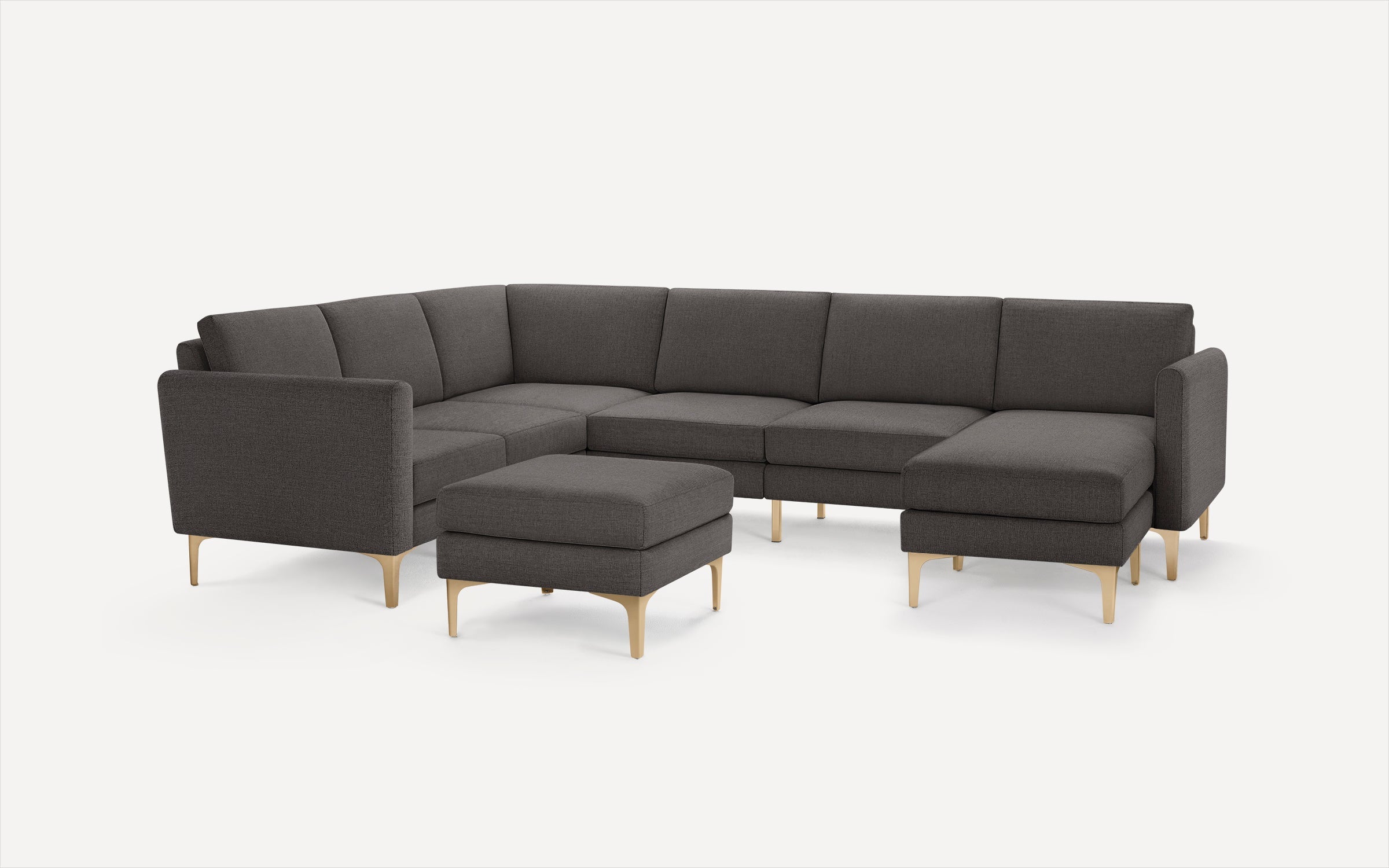 Nomad 6-Seat Corner Sectional with Chaise and Ottoman