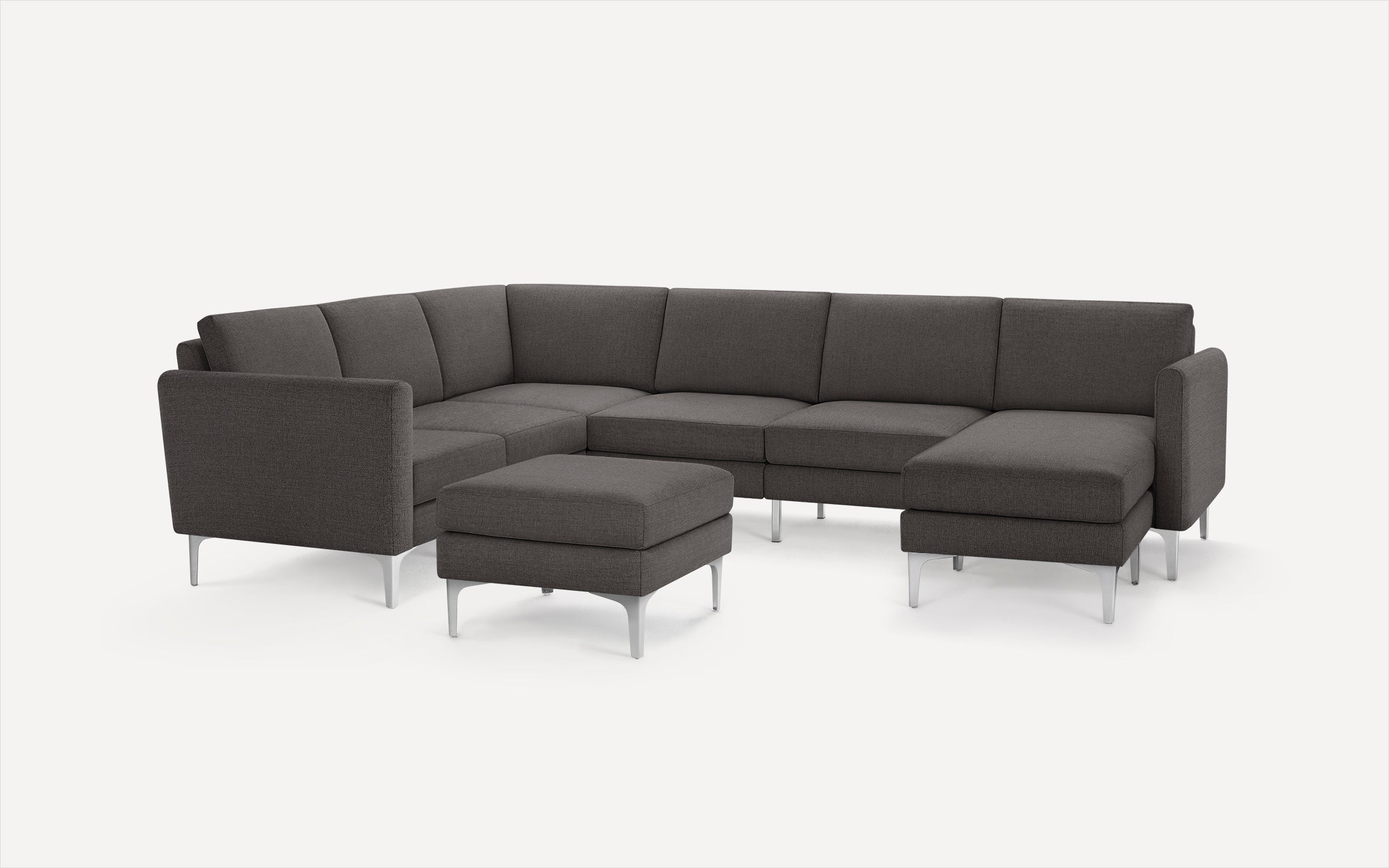 Nomad 6-Seat Corner Sectional with Chaise and Ottoman