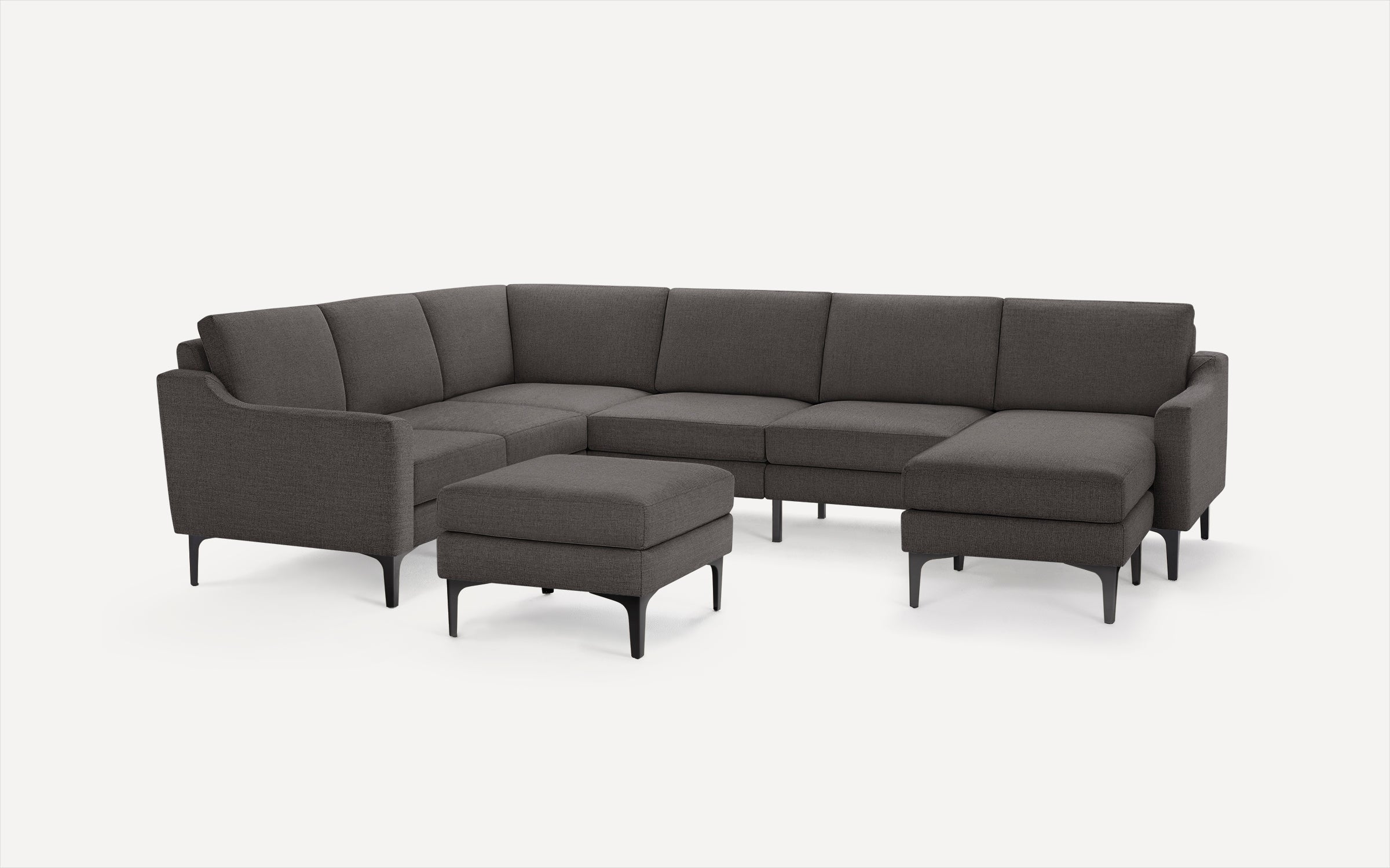 Nomad 6-Seat Corner Sectional with Chaise and Ottoman