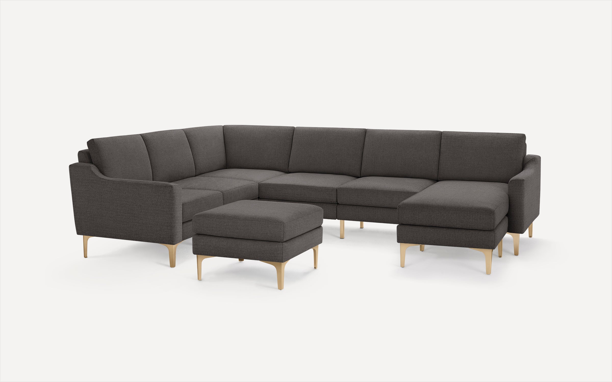 Nomad 6-Seat Corner Sectional with Chaise and Ottoman