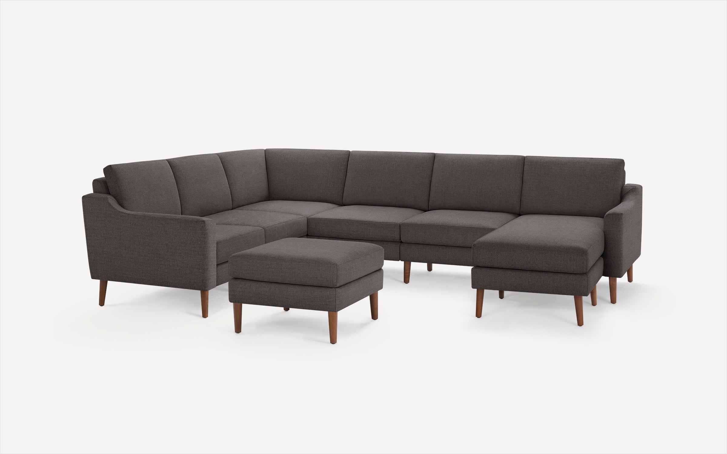 Nomad 6-Seat Corner Sectional with Chaise and Ottoman