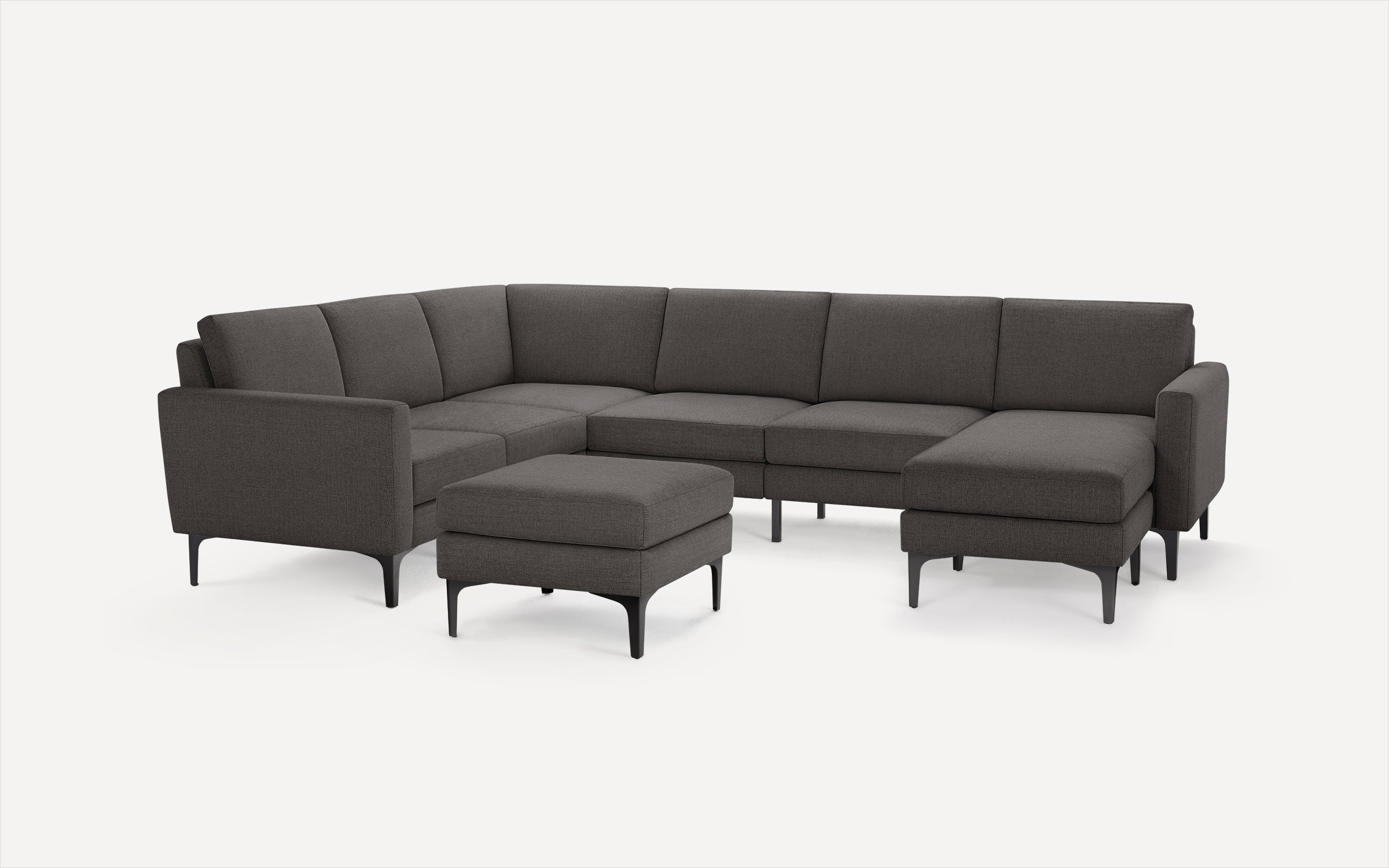 Nomad 6-Seat Corner Sectional with Chaise and Ottoman