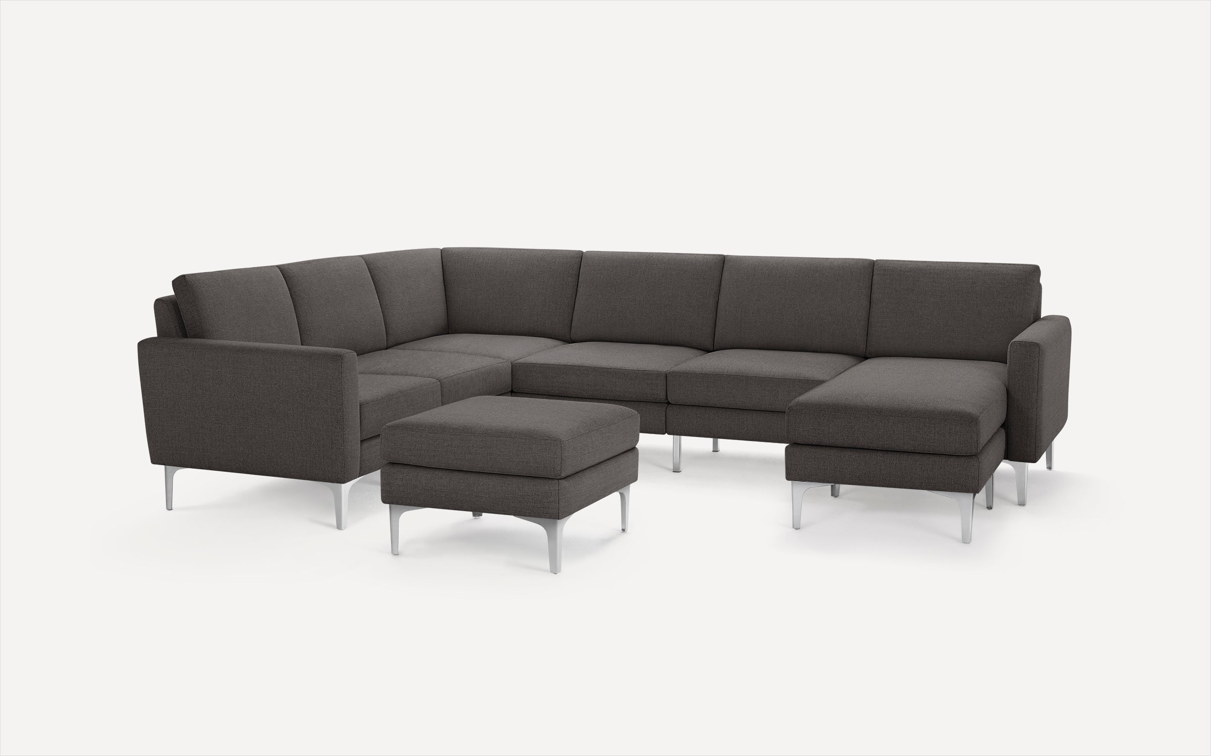 Nomad 6-Seat Corner Sectional with Chaise and Ottoman