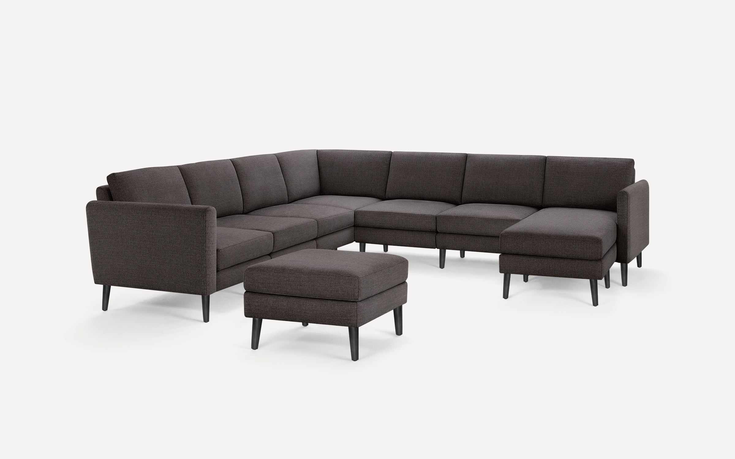 Nomad 7-Seat Corner Sectional with Chaise and Ottoman