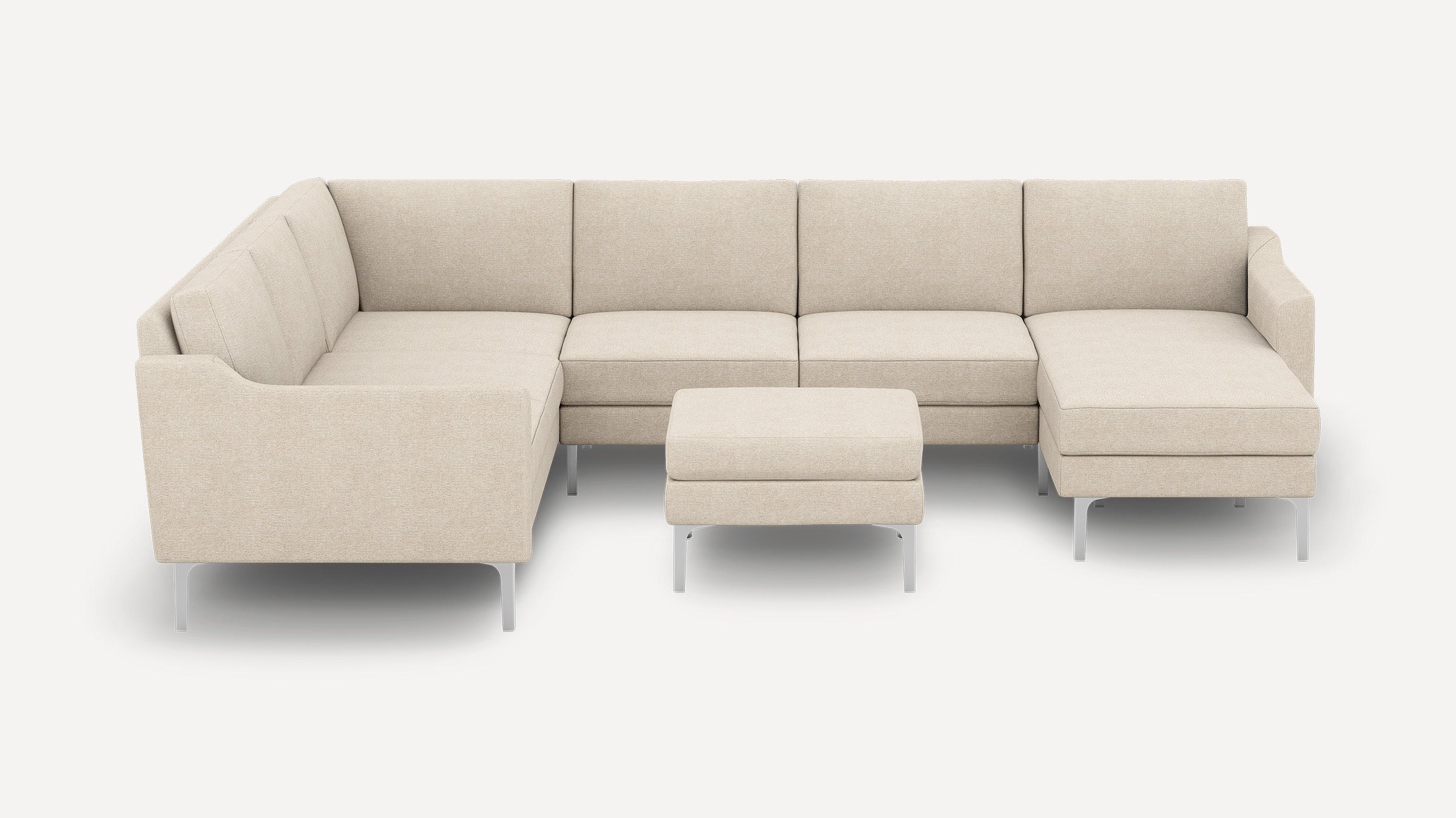 Nomad 6-Seat Corner Sectional with Chaise and Ottoman