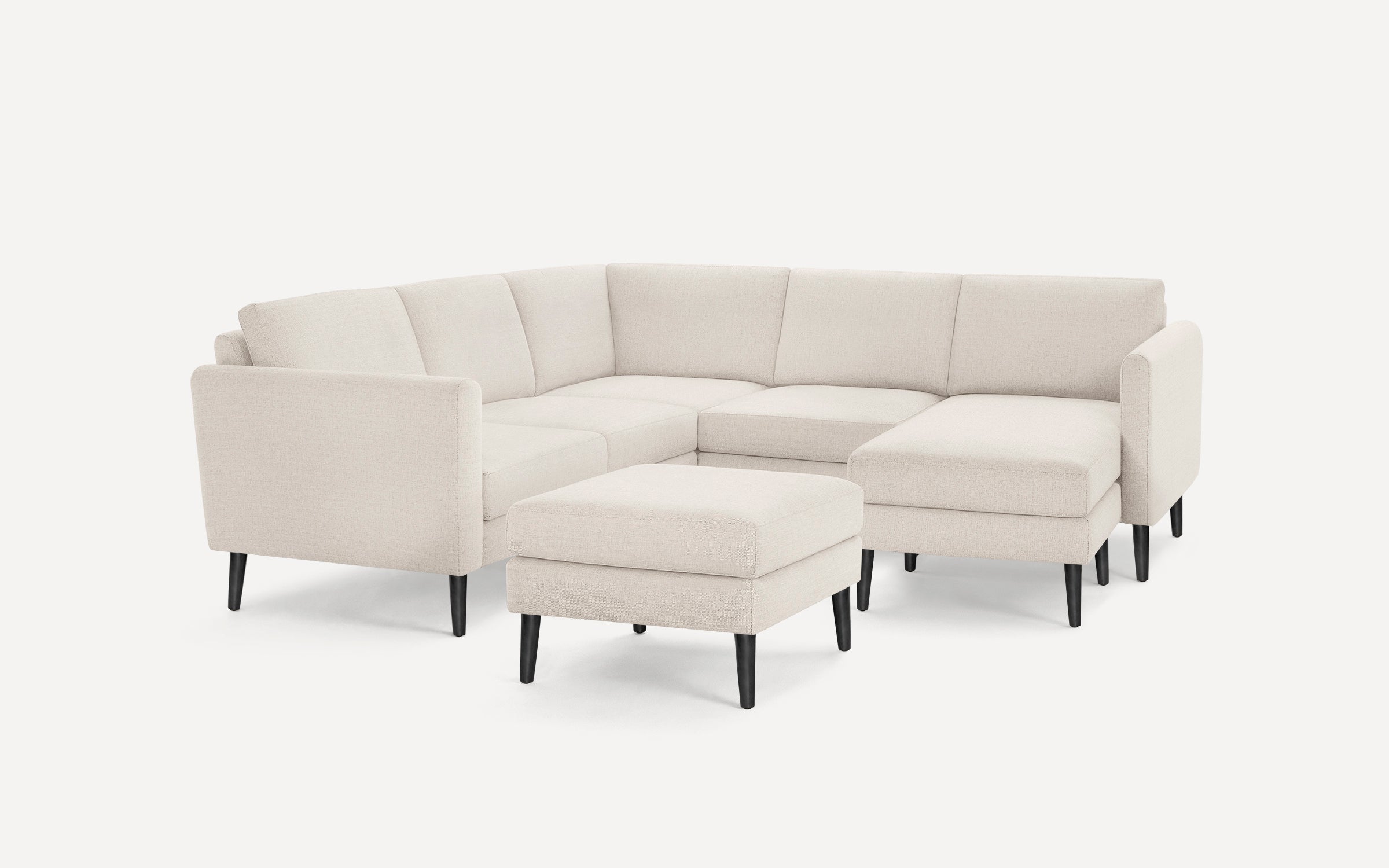 Nomad 5-Seat Corner Sectional with Chaise and Ottoman