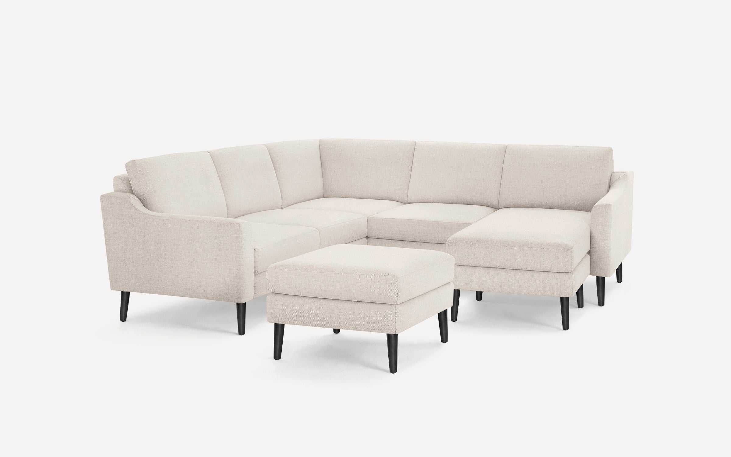 Nomad 5-Seat Corner Sectional with Chaise and Ottoman
