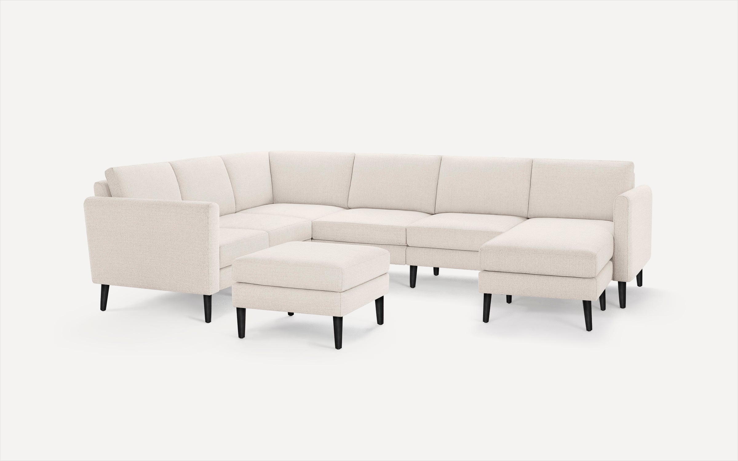 Nomad 6-Seat Corner Sectional with Chaise and Ottoman