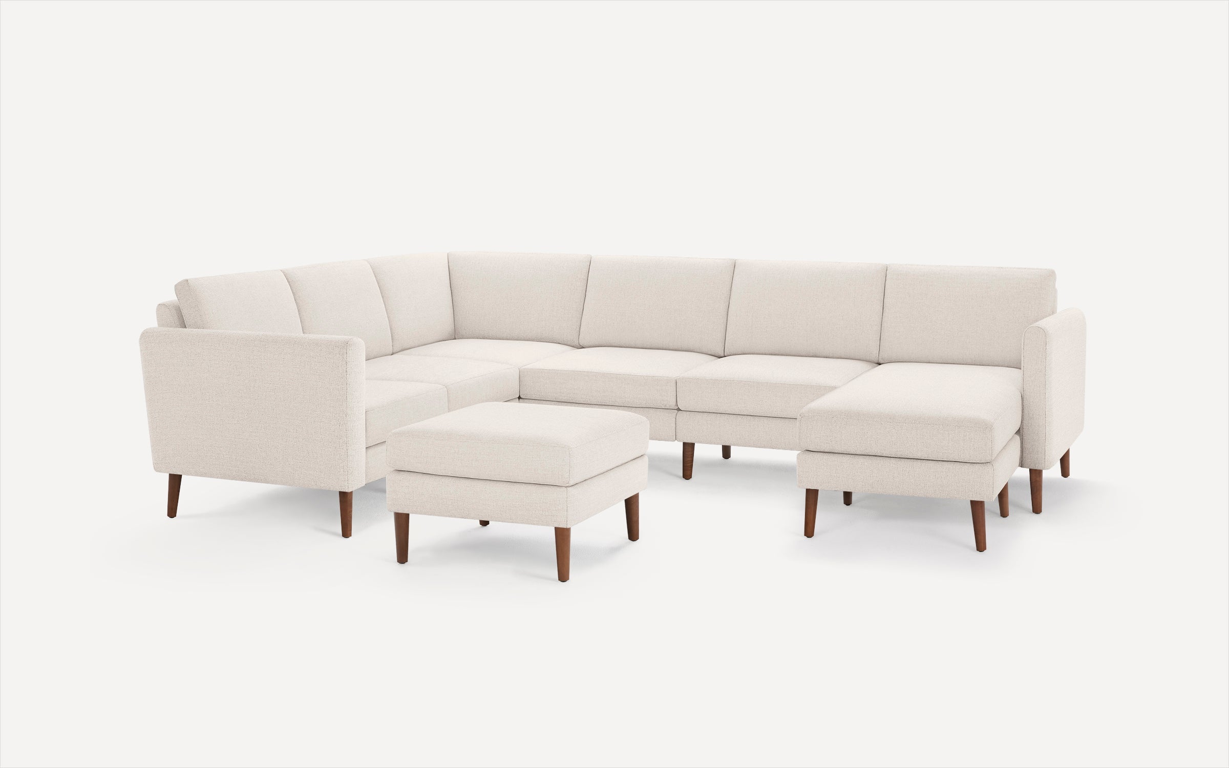 Nomad 6-Seat Corner Sectional with Chaise and Ottoman