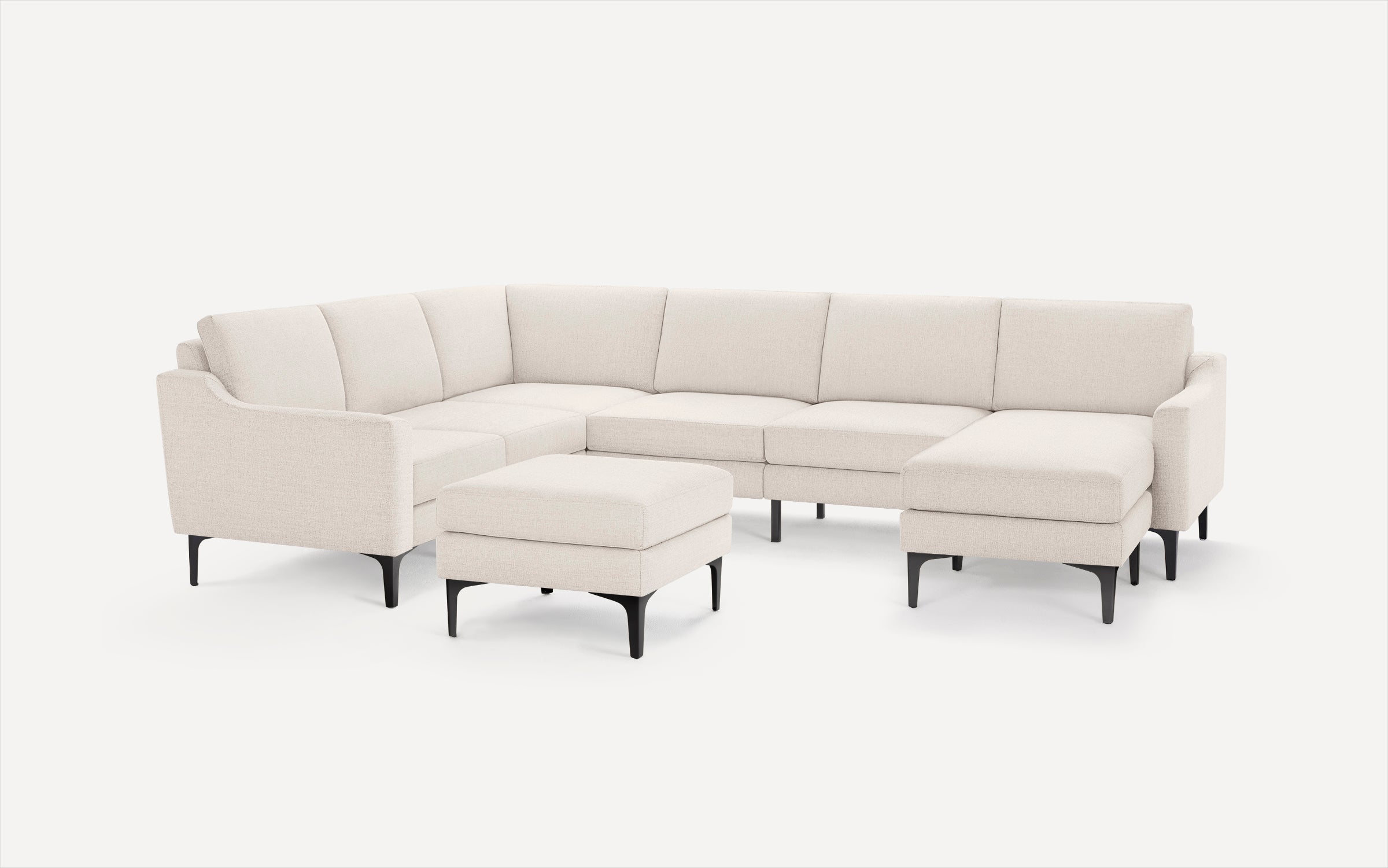 Nomad 6-Seat Corner Sectional with Chaise and Ottoman