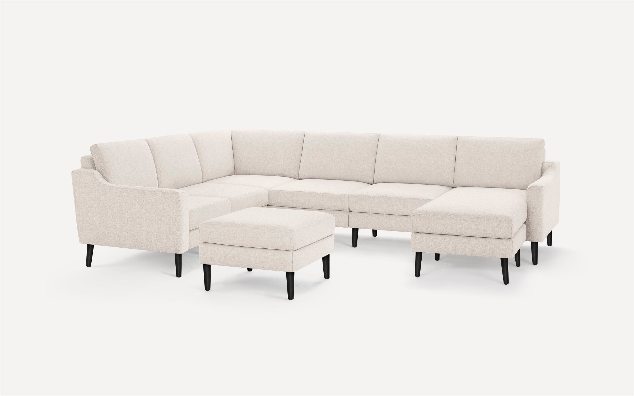 Nomad 6-Seat Corner Sectional with Chaise and Ottoman