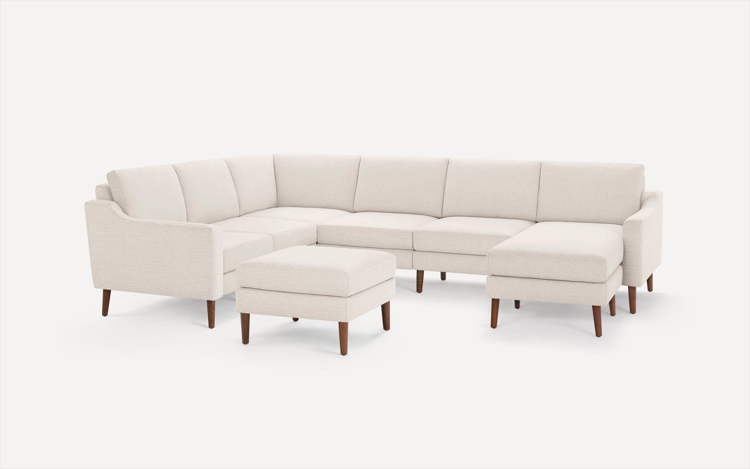 Nomad 6-Seat Corner Sectional with Chaise and Ottoman