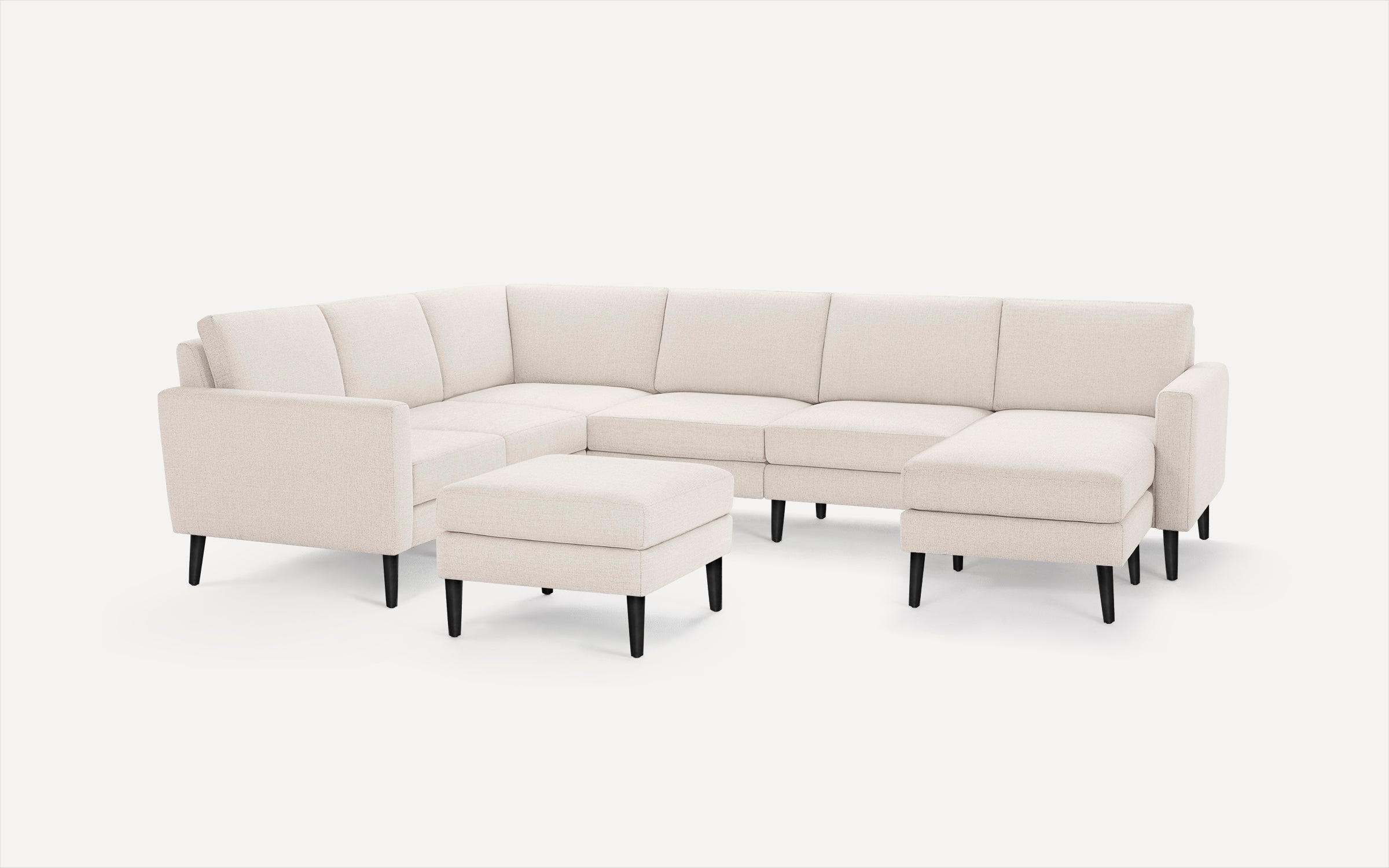 Nomad 6-Seat Corner Sectional with Chaise and Ottoman