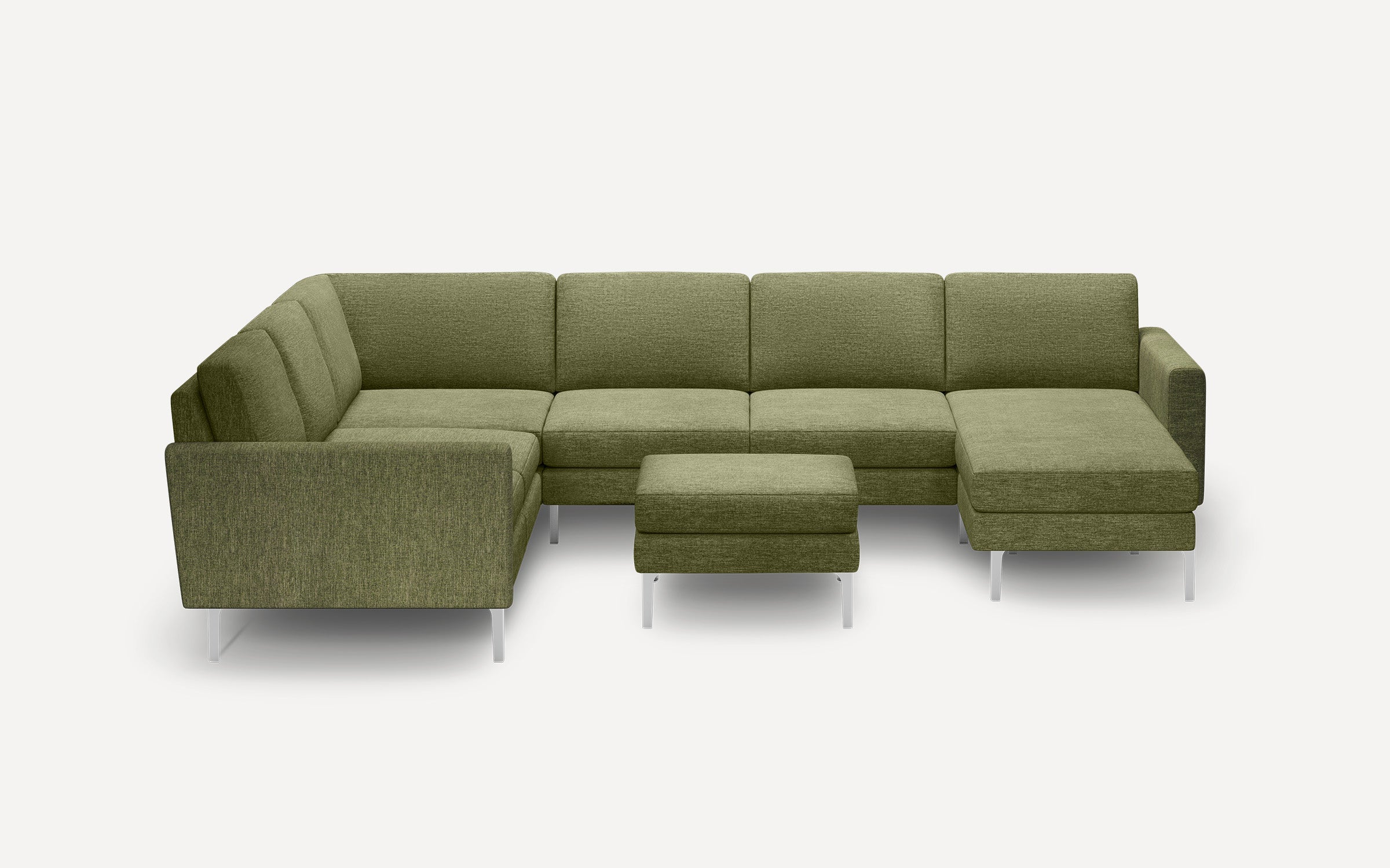 Nomad 6-Seat Corner Sectional with Chaise and Ottoman