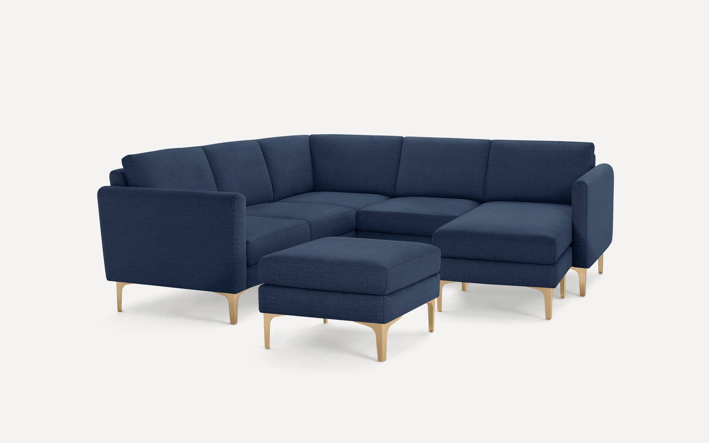 Nomad 5-Seat Corner Sectional with Chaise and Ottoman