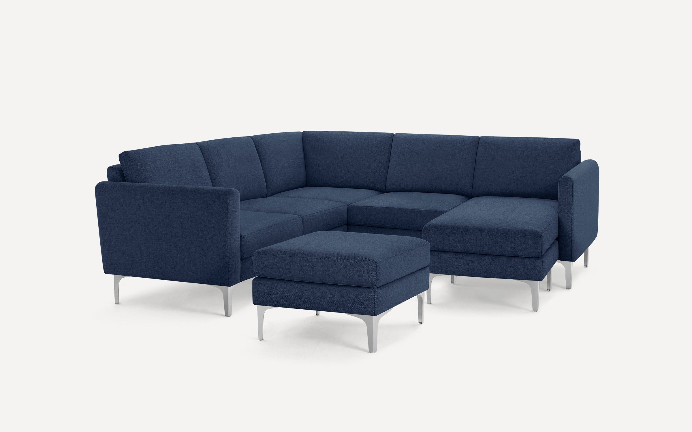 Nomad 5-Seat Corner Sectional with Chaise and Ottoman