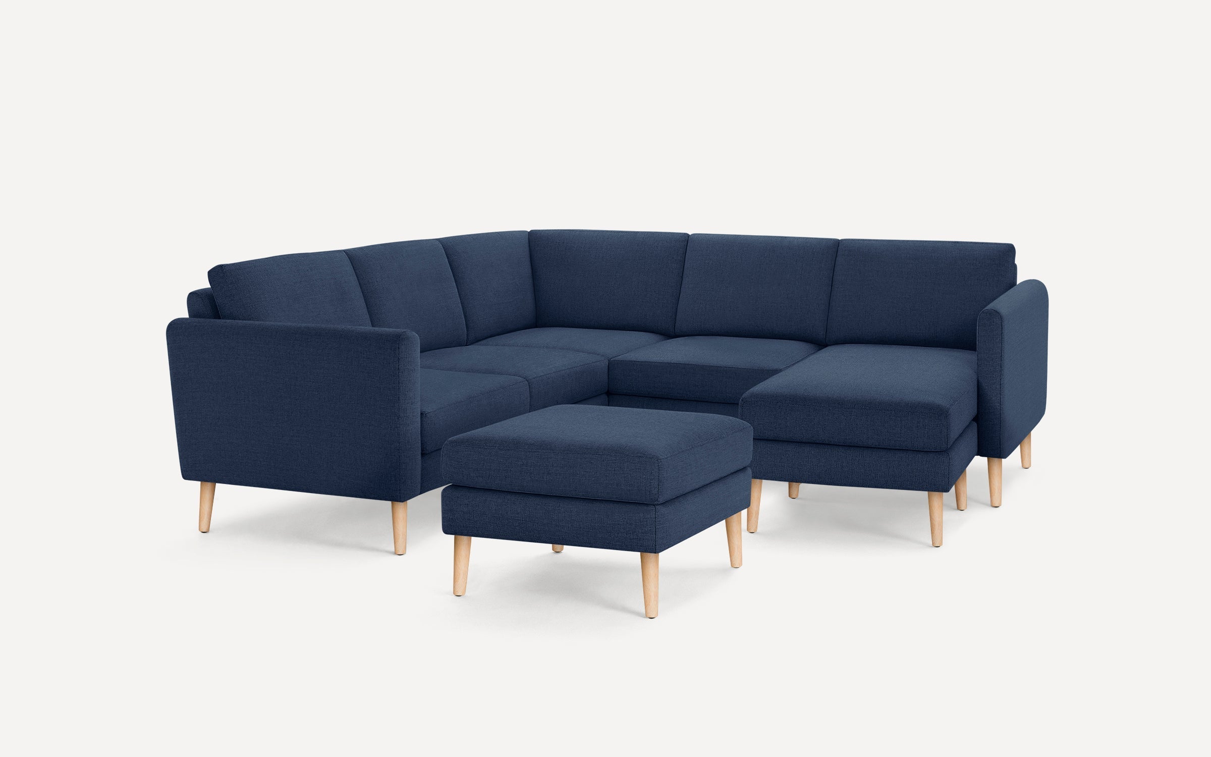 Nomad 5-Seat Corner Sectional with Chaise and Ottoman