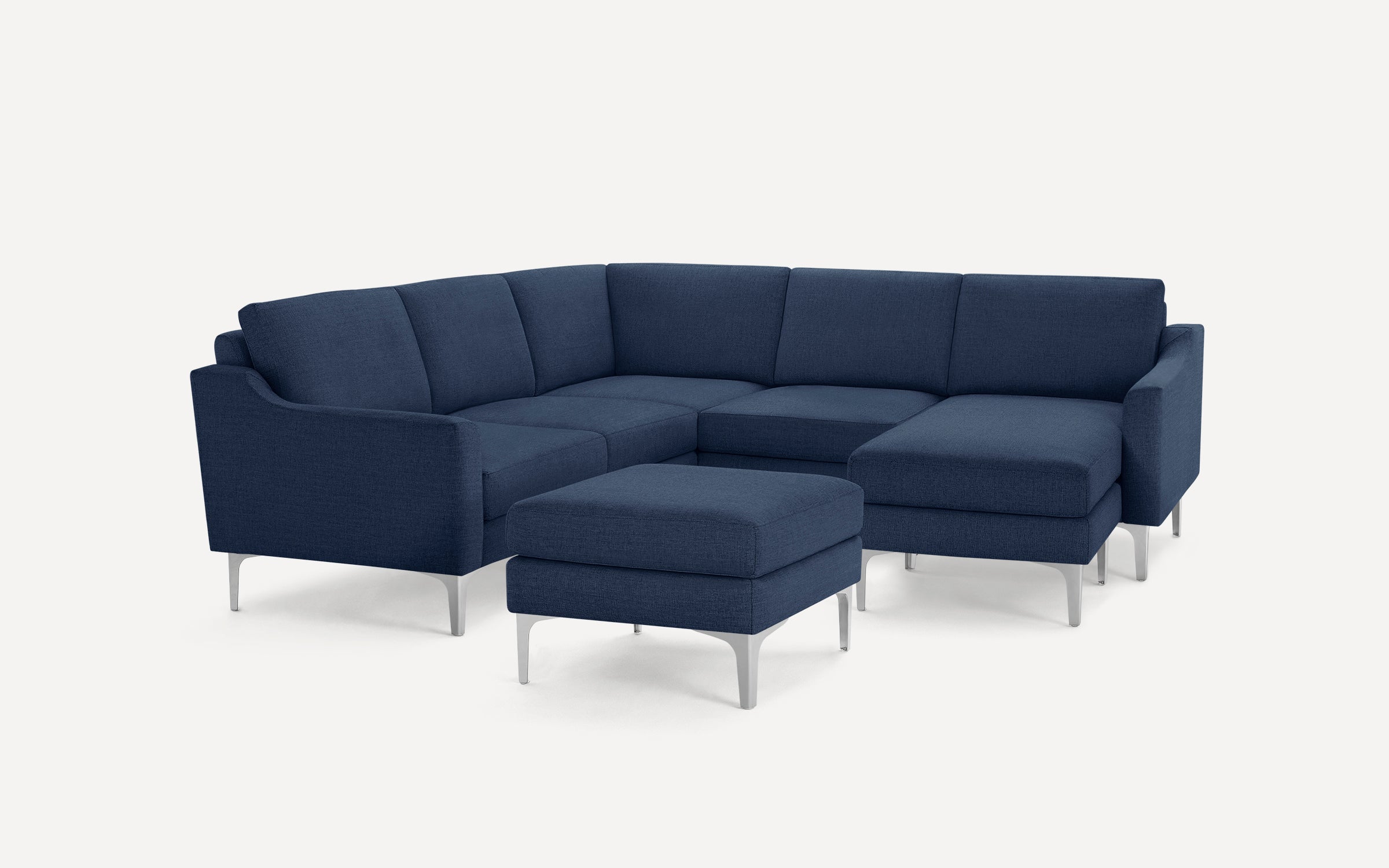 Nomad 5-Seat Corner Sectional with Chaise and Ottoman