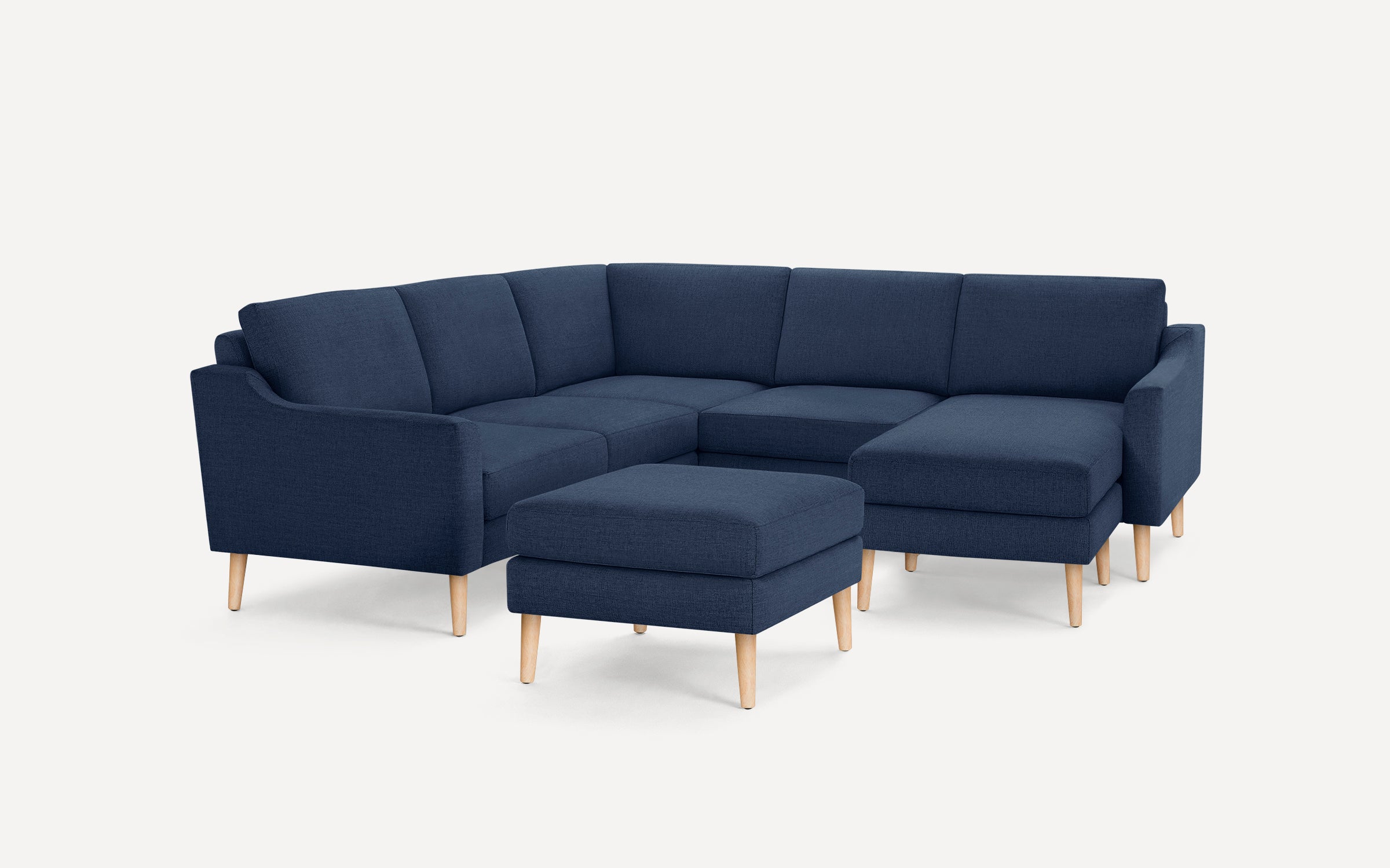 Nomad 5-Seat Corner Sectional with Chaise and Ottoman