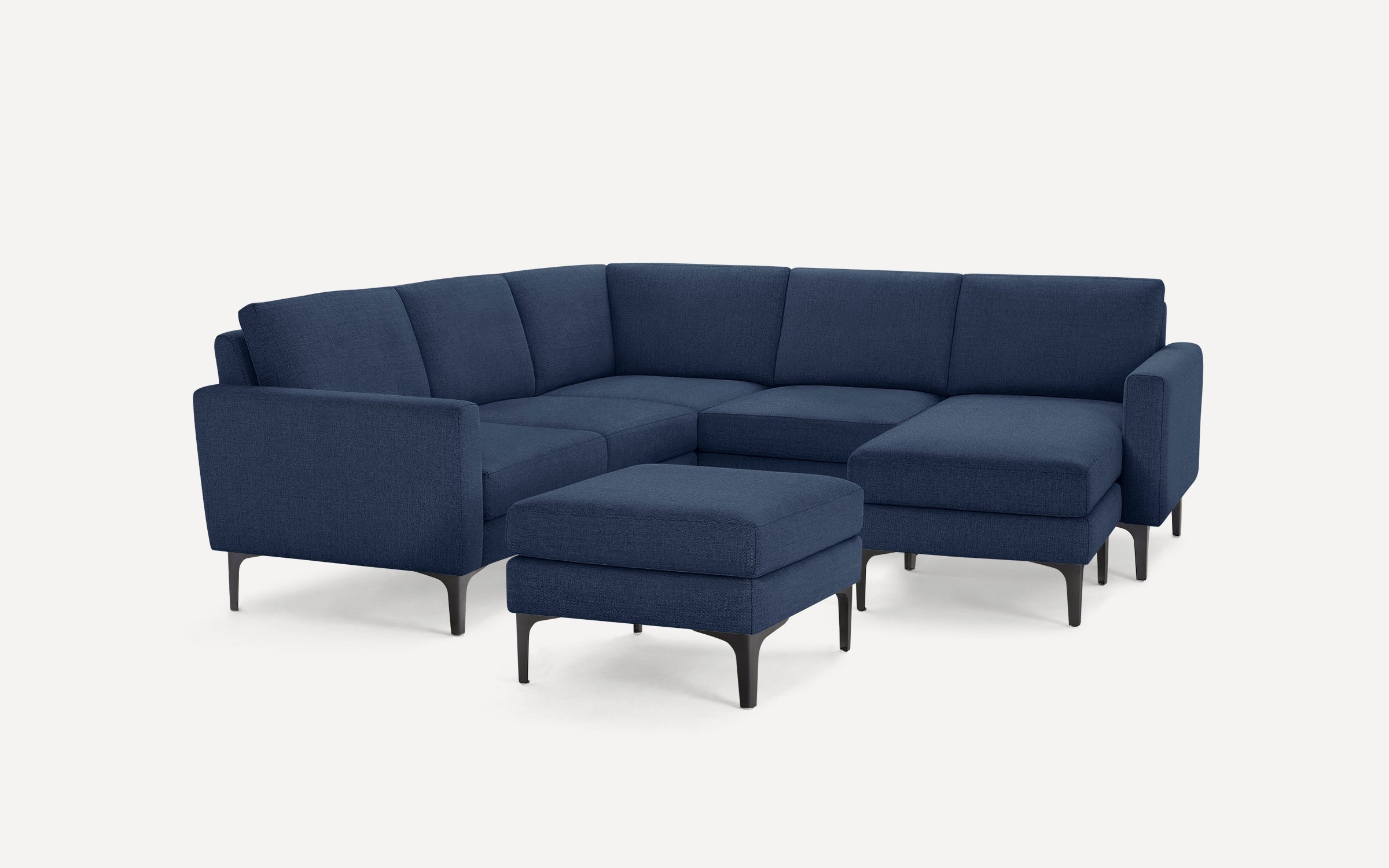 Nomad 5-Seat Corner Sectional with Chaise and Ottoman