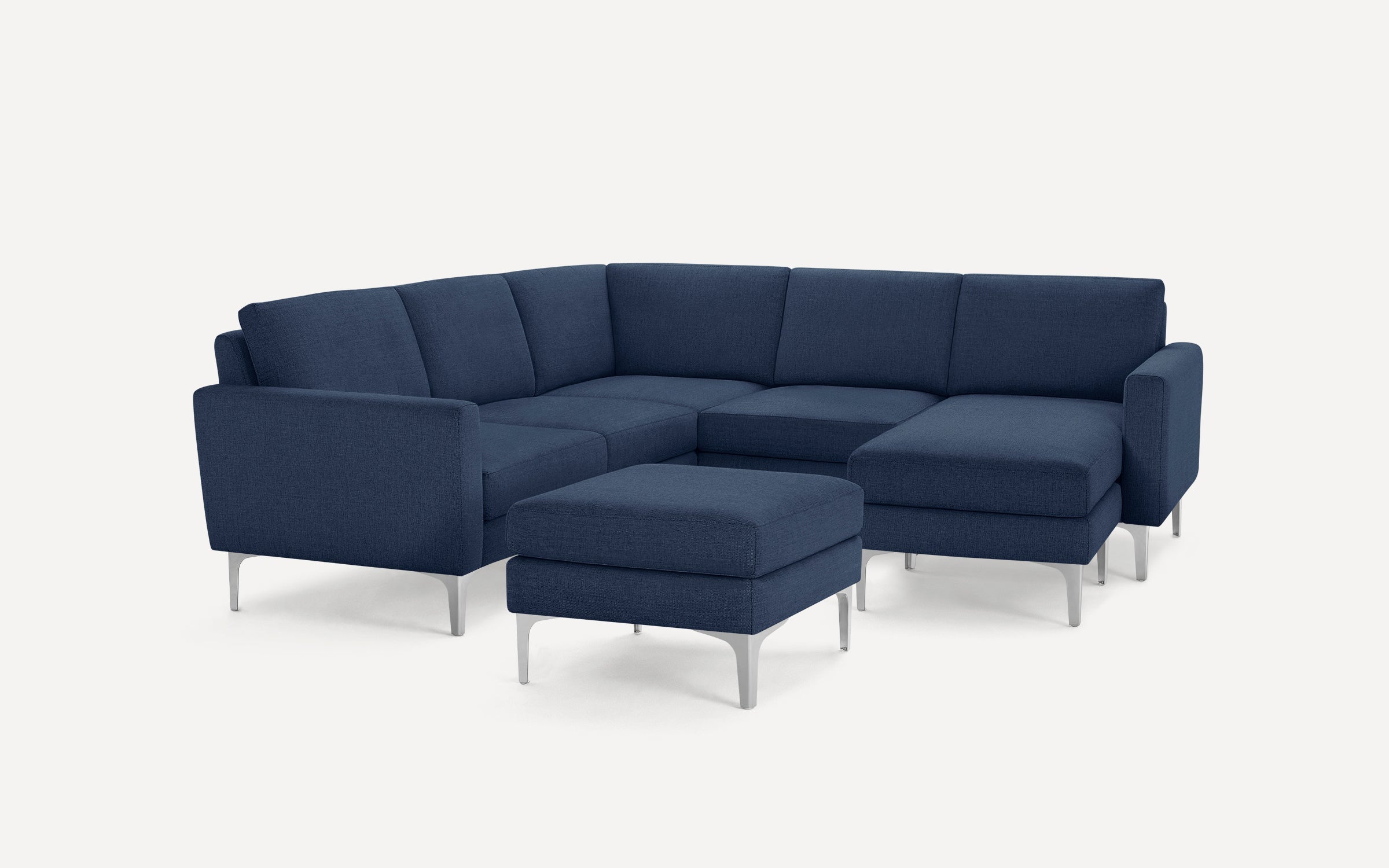 Nomad 5-Seat Corner Sectional with Chaise and Ottoman
