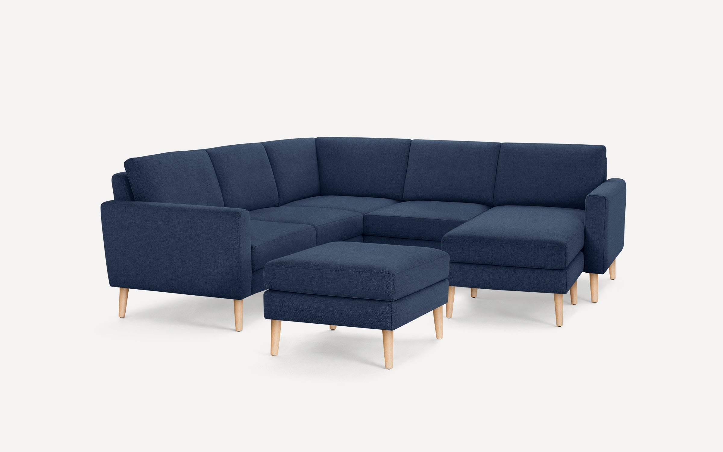 Nomad 5-Seat Corner Sectional with Chaise and Ottoman
