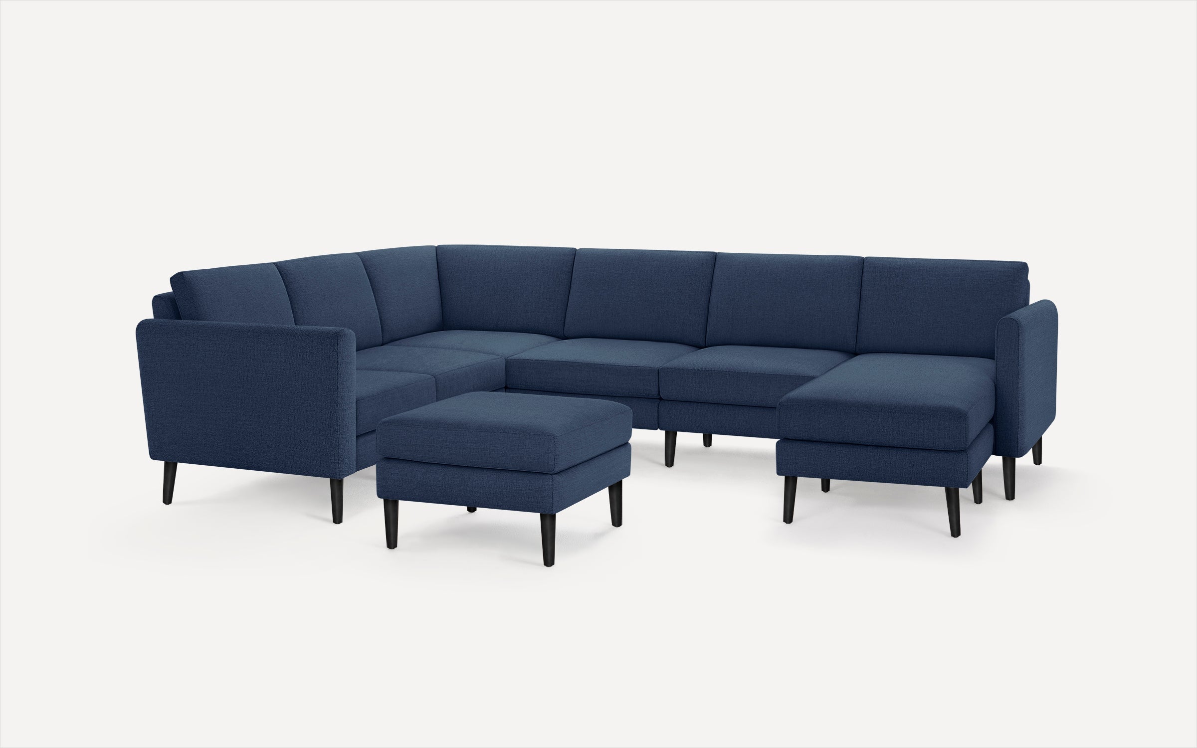 Nomad 6-Seat Corner Sectional with Chaise and Ottoman