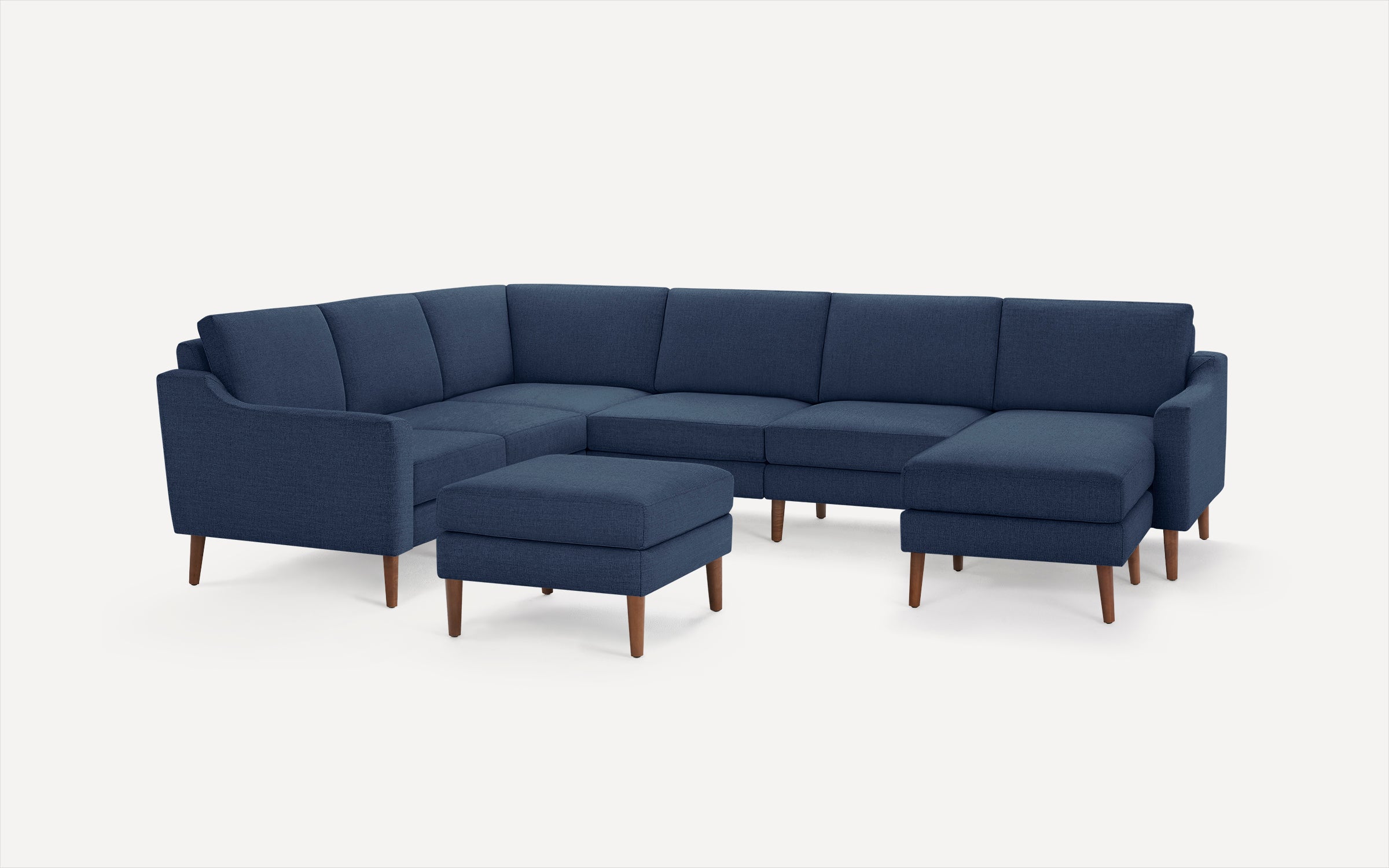 Nomad 6-Seat Corner Sectional with Chaise and Ottoman