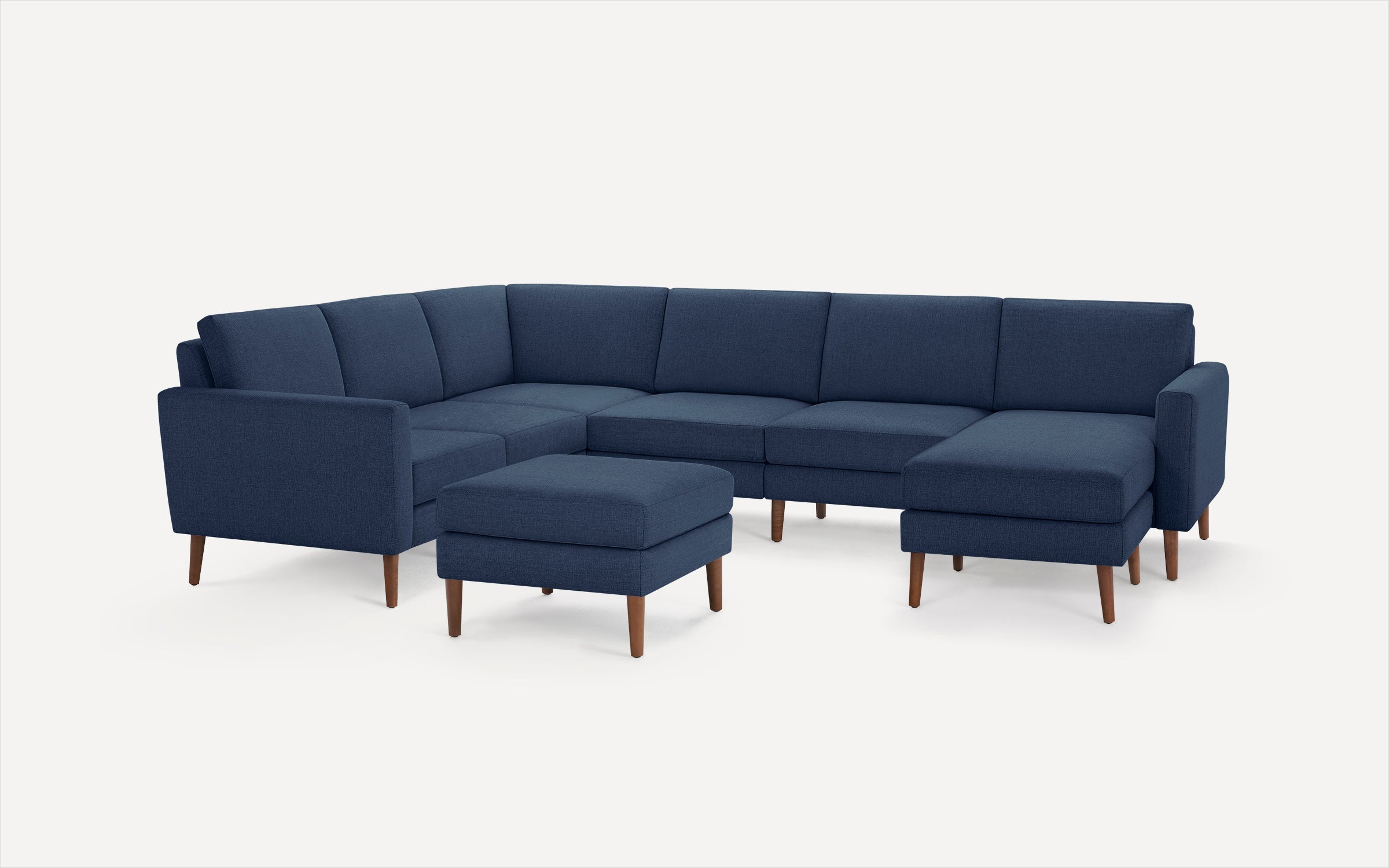 Nomad 6-Seat Corner Sectional with Chaise and Ottoman