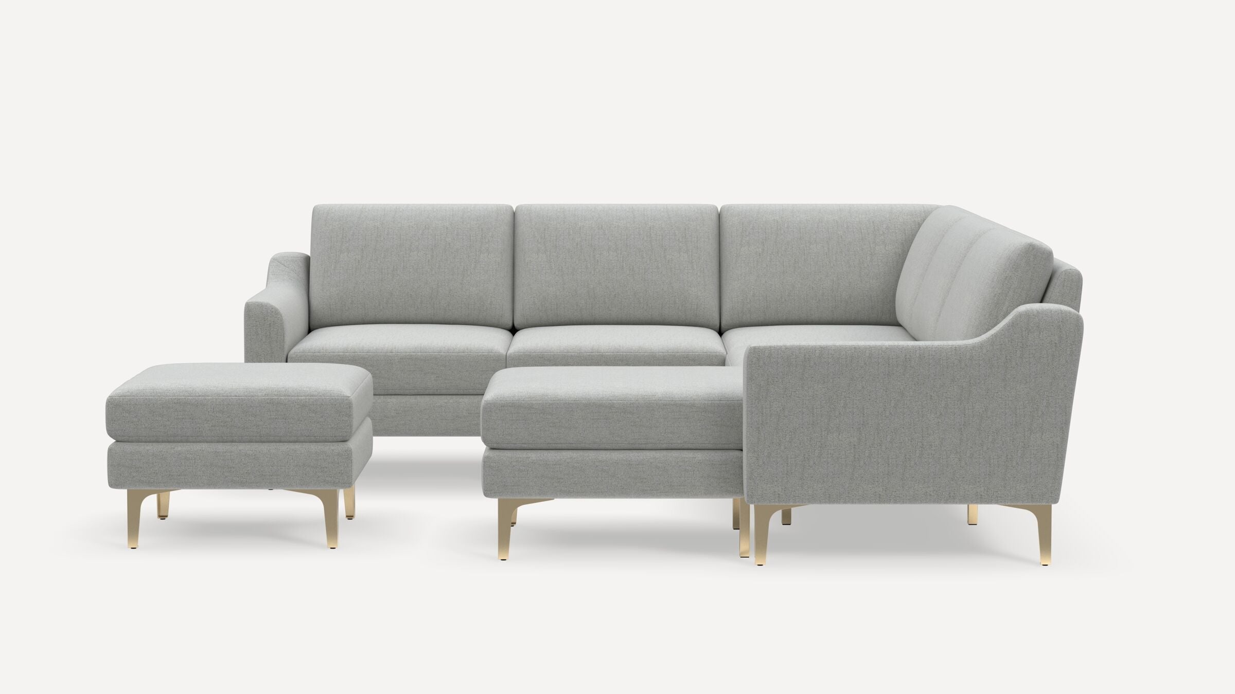 Nomad Plus 5-Seat Corner Sectional with Chaise and Ottoman