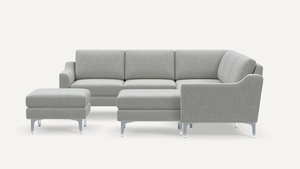 Nomad Plus 5-Seat Corner Sectional with Chaise and Ottoman