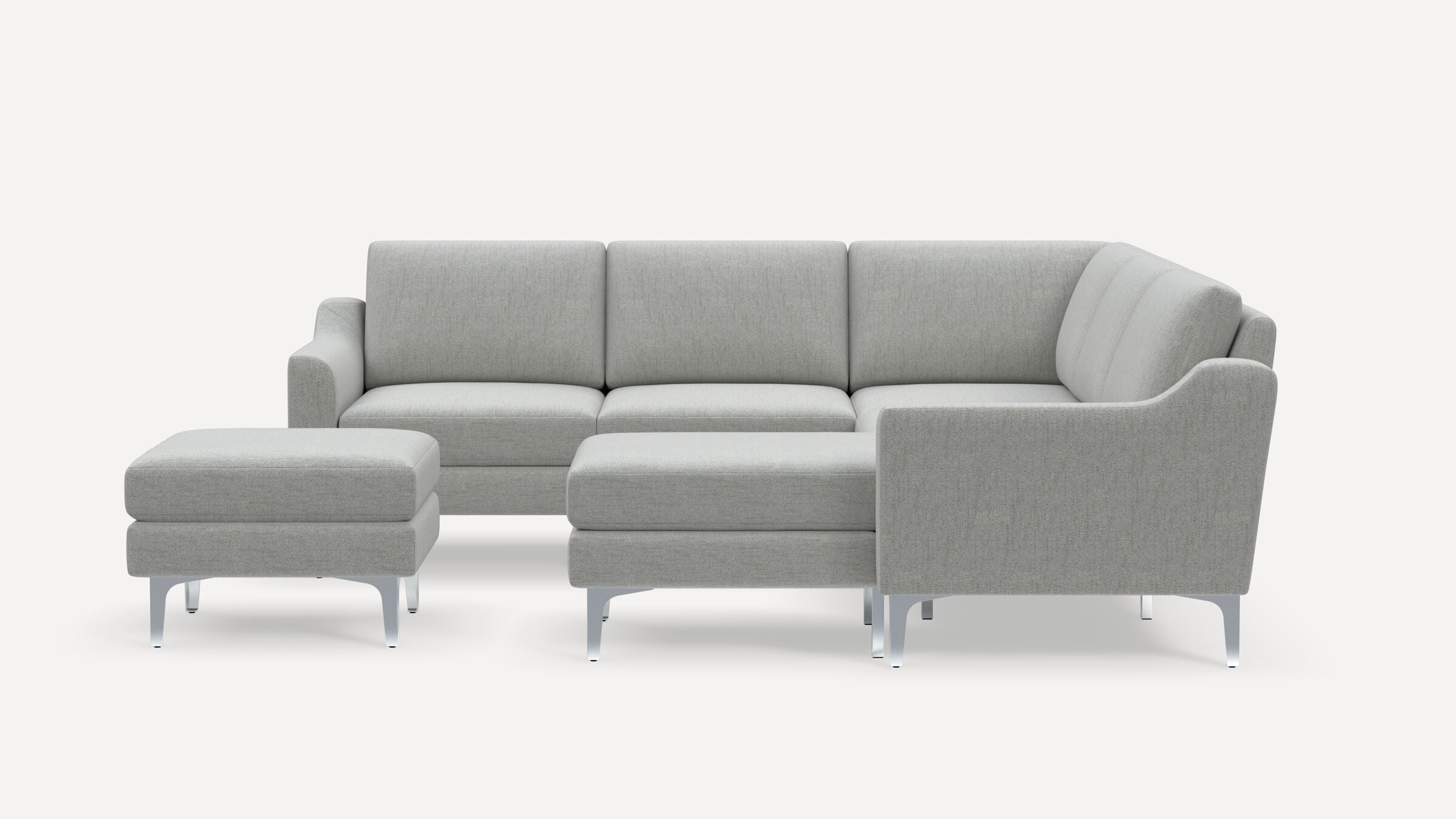 Nomad Plus 5-Seat Corner Sectional with Chaise and Ottoman