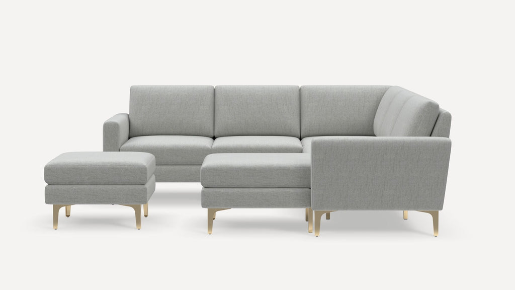 Nomad Plus 5-Seat Corner Sectional with Chaise and Ottoman