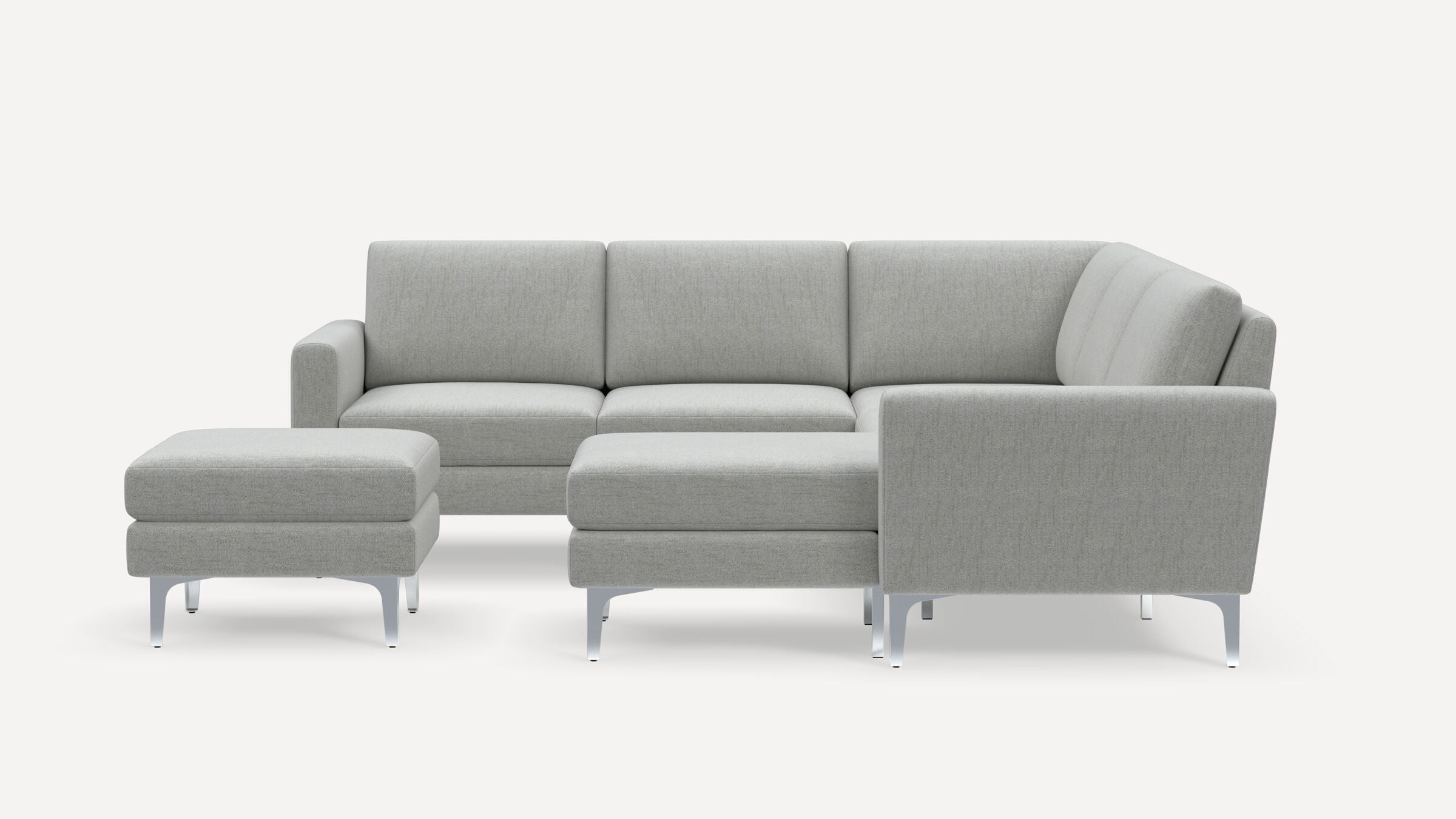 Nomad Plus 5-Seat Corner Sectional with Chaise and Ottoman