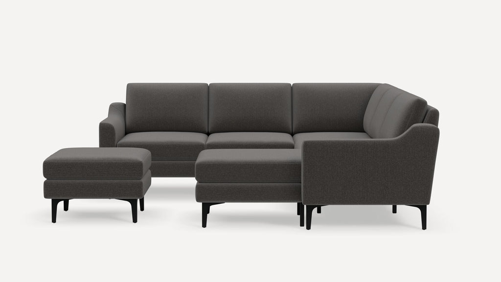 Nomad Plus 5-Seat Corner Sectional with Chaise and Ottoman