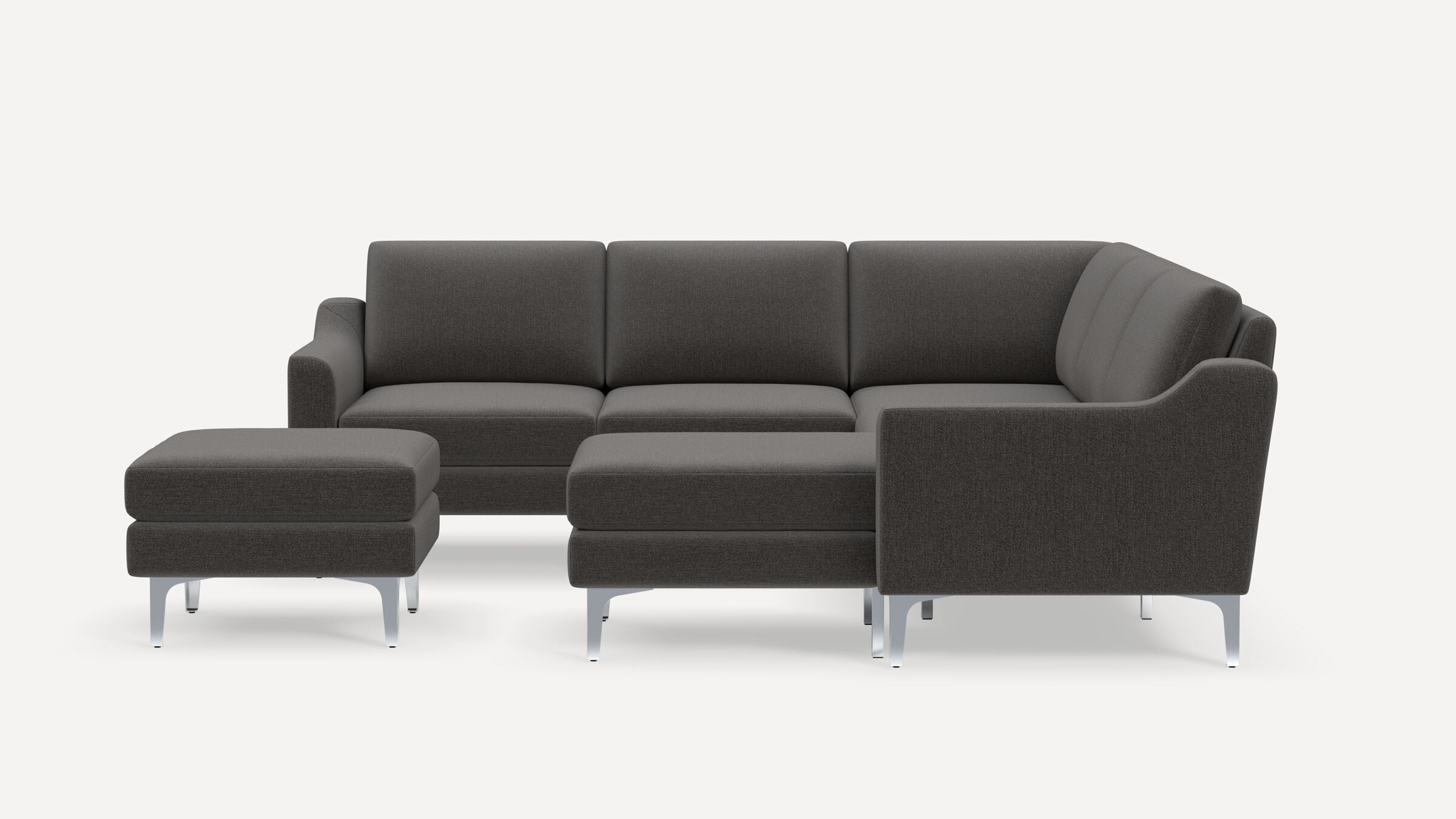 Nomad Plus 5-Seat Corner Sectional with Chaise and Ottoman
