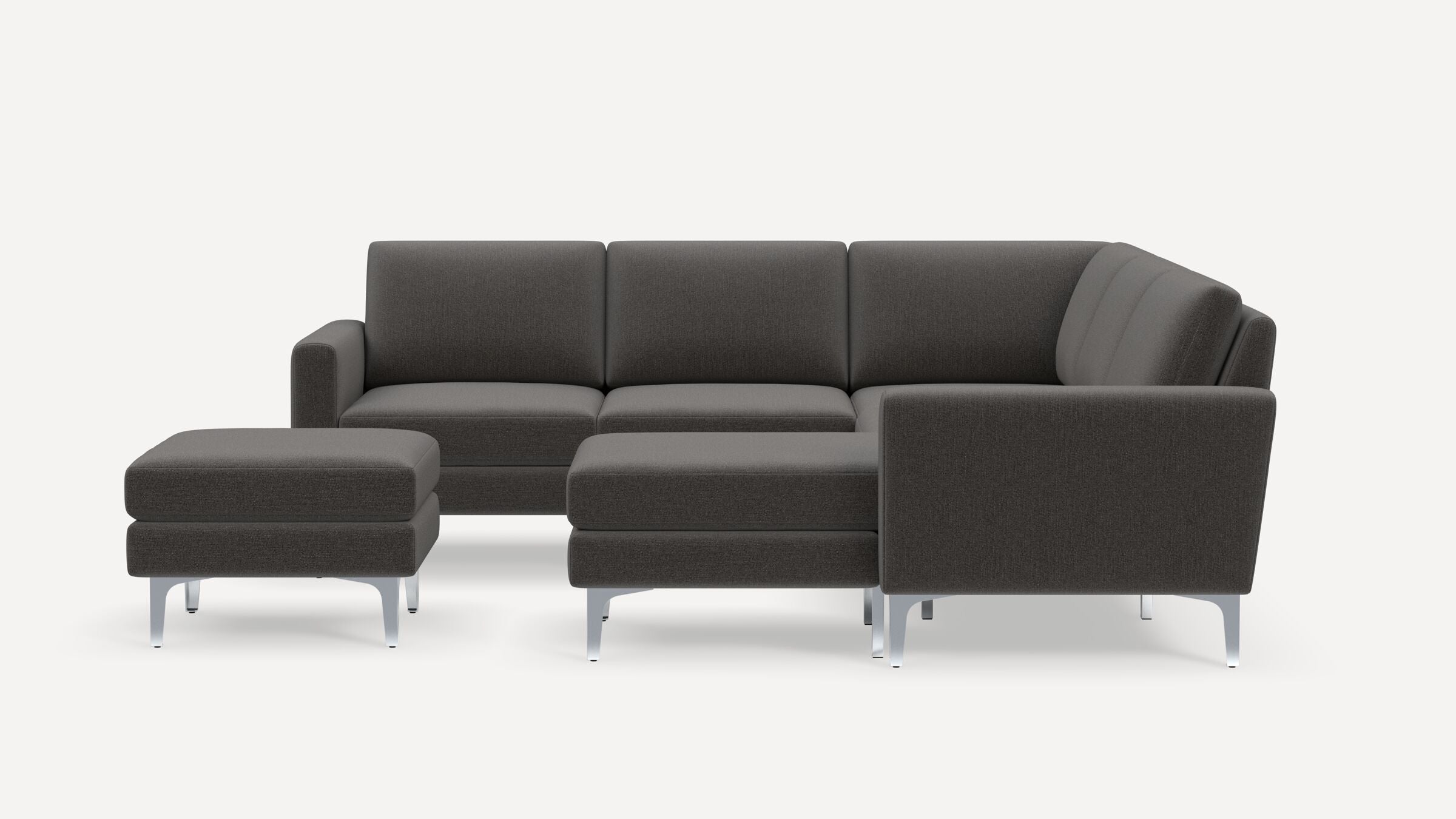 Nomad Plus 5-Seat Corner Sectional with Chaise and Ottoman