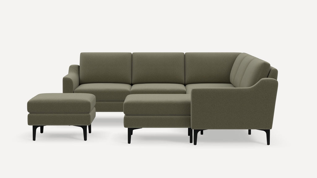 Nomad Plus 5-Seat Corner Sectional with Chaise and Ottoman