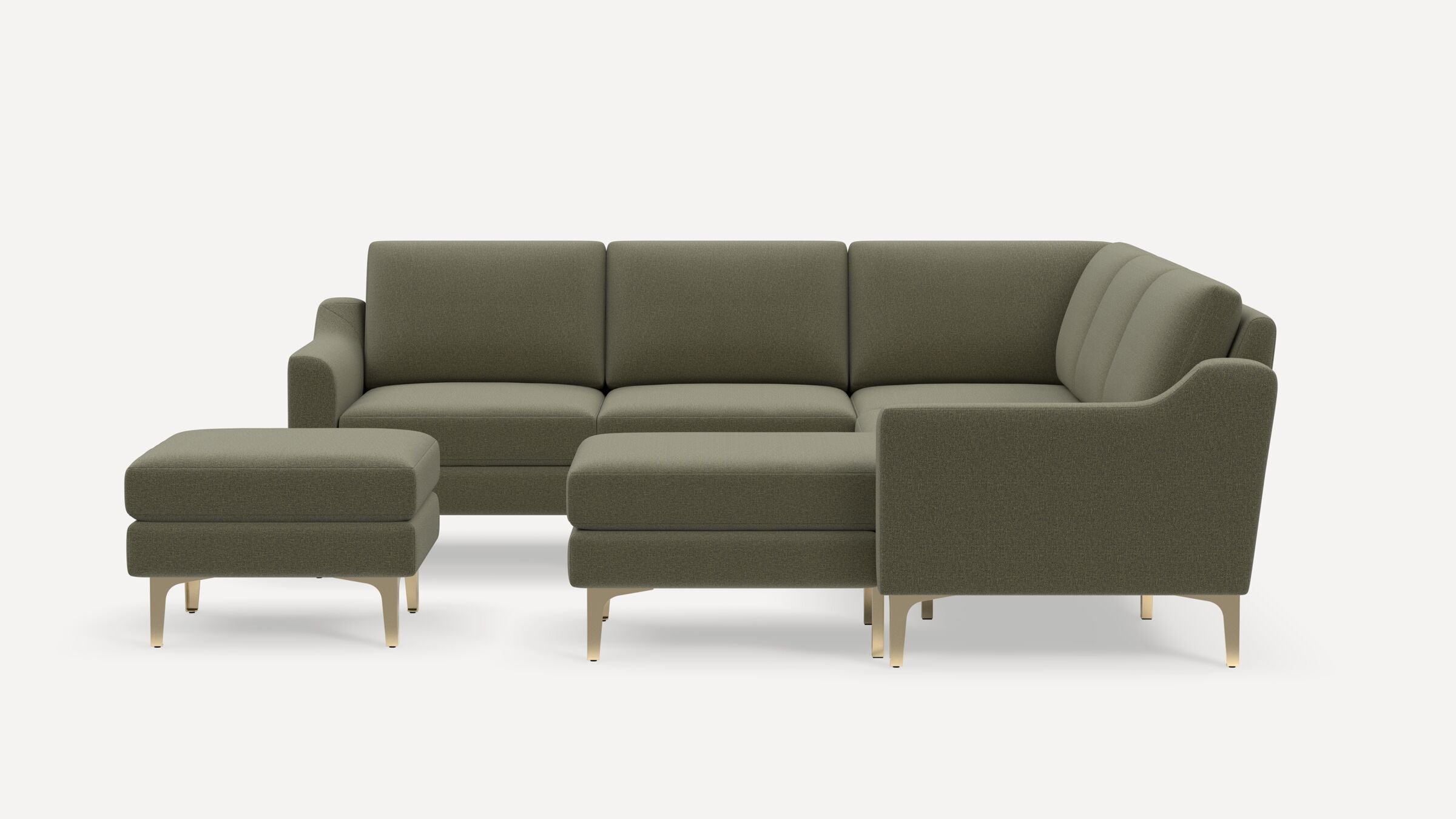 Nomad Plus 5-Seat Corner Sectional with Chaise and Ottoman