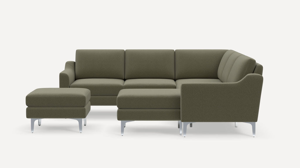Nomad Plus 5-Seat Corner Sectional with Chaise and Ottoman
