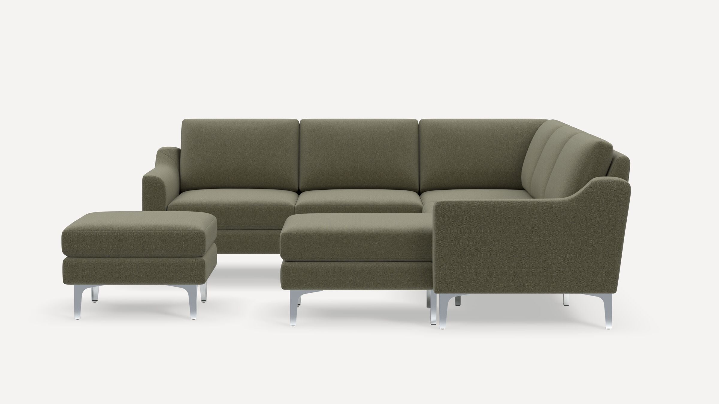 Nomad Plus 5-Seat Corner Sectional with Chaise and Ottoman