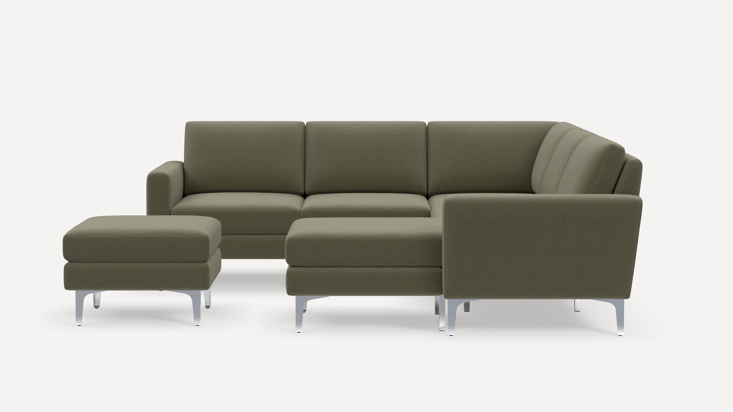 Nomad Plus 5-Seat Corner Sectional with Chaise and Ottoman
